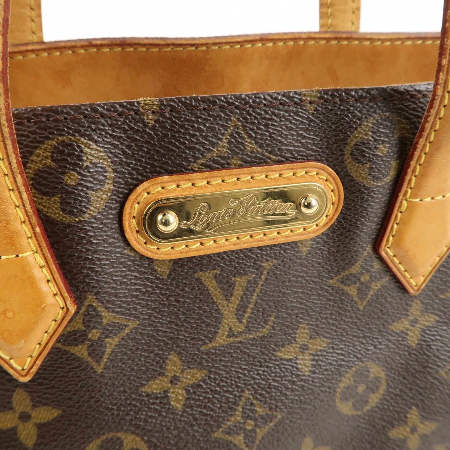 Louis Vuitton Monogram Wilshire PM Hand Bag Tote Bag M45643