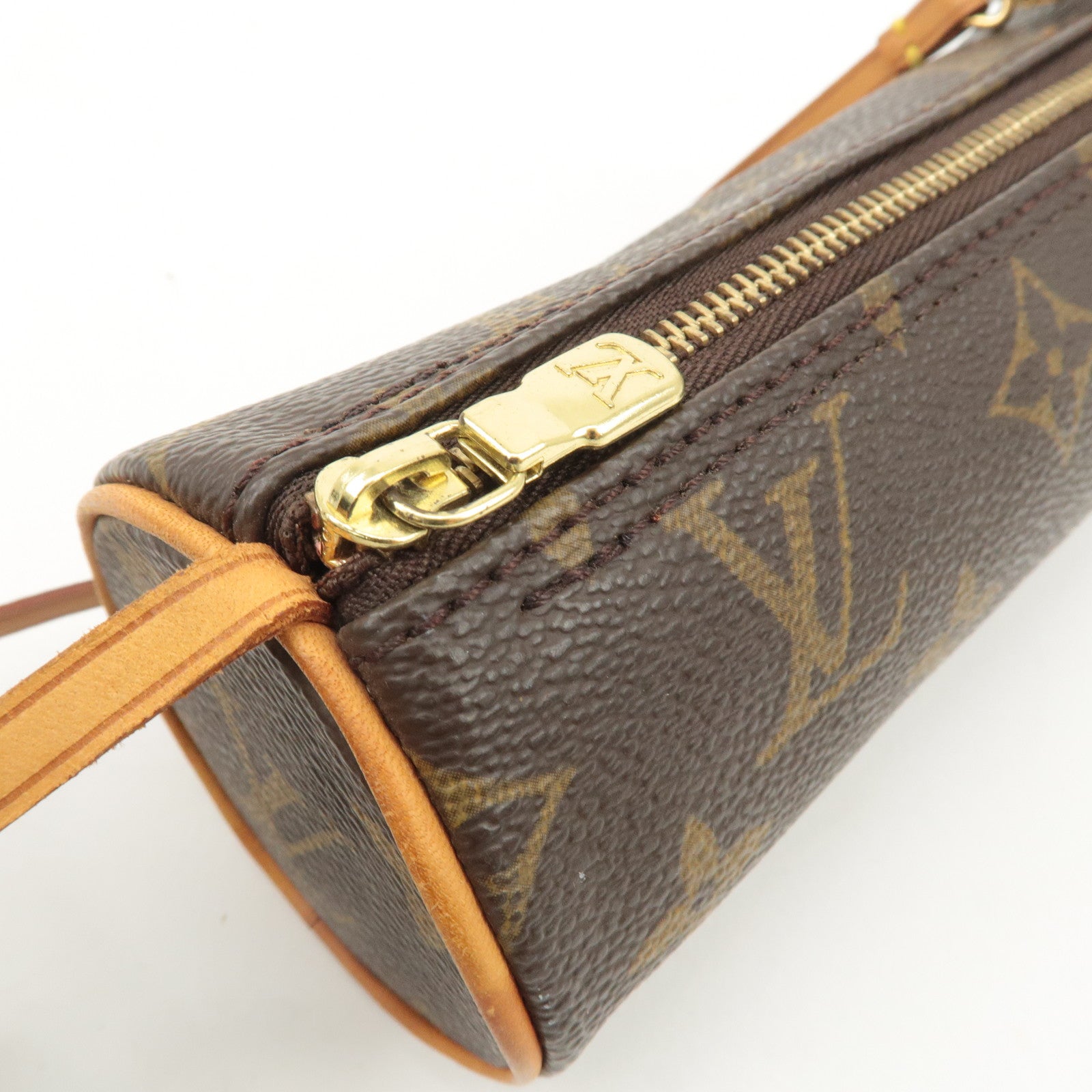 Louis Vuitton Monogram Mini Pouch for Papillon Bag Brown