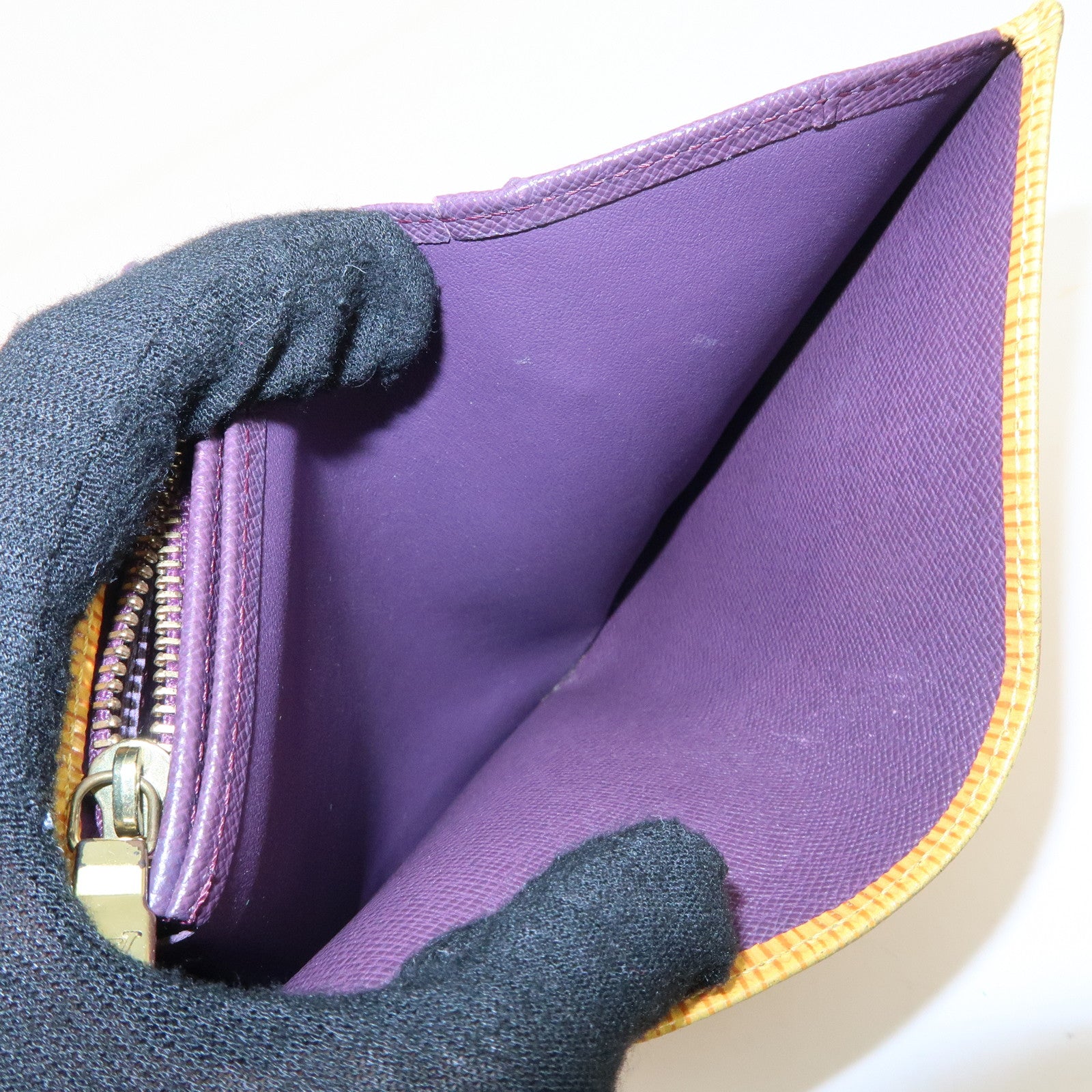 Louis Vuitton Epi Set of 3 Wallet M63642 M63509 M63592 Used