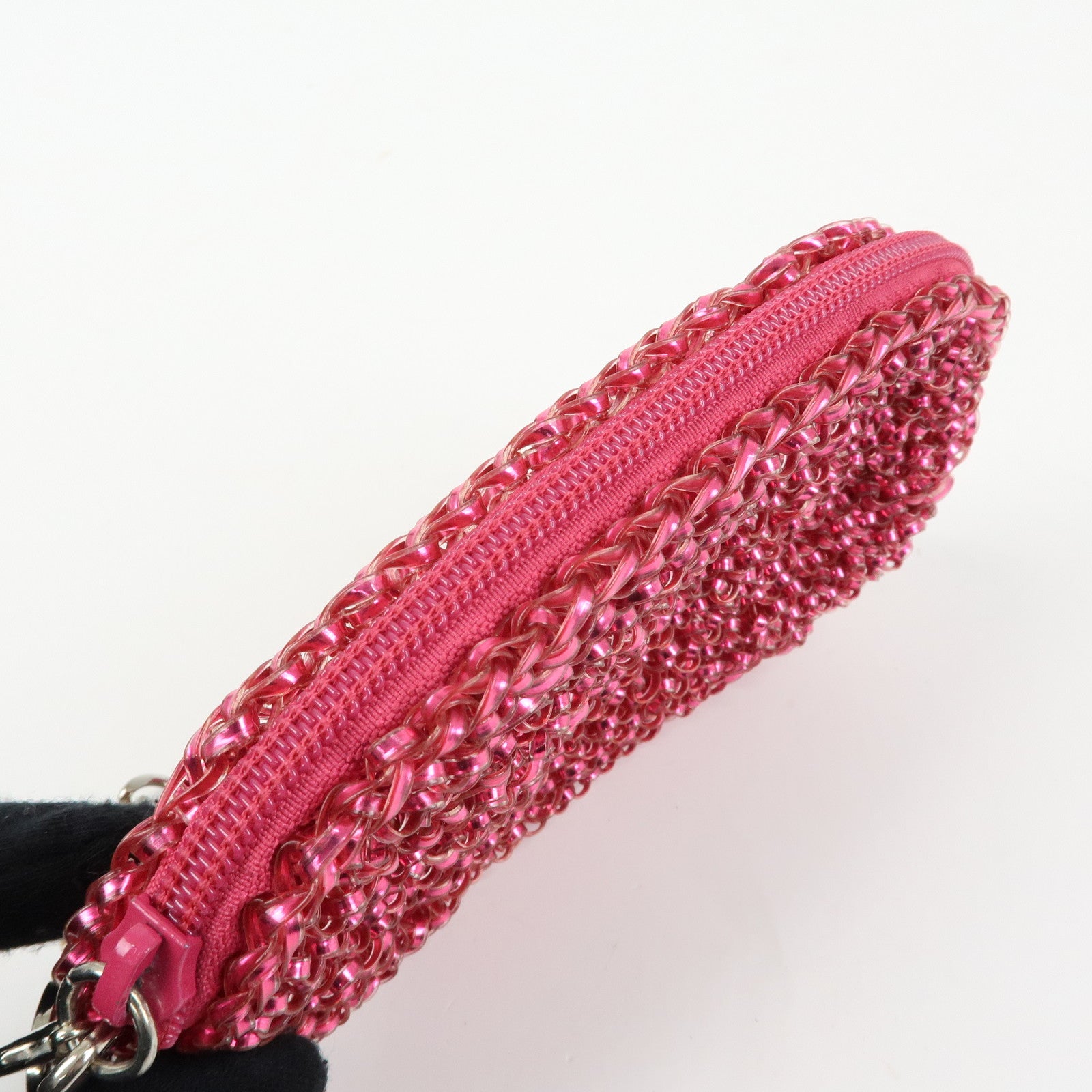 ANTEPRIMA Set of 2 Vinyl Wire Pouch Pink Multicolor