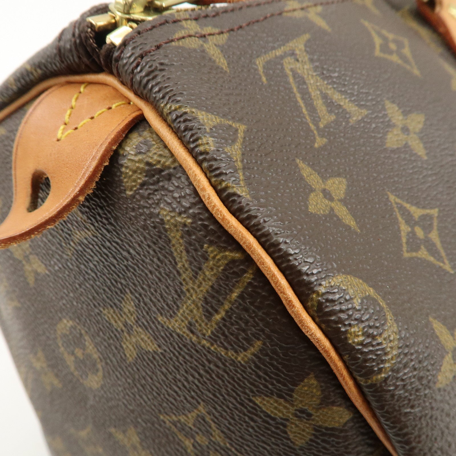 Louis Vuitton Monogram Speedy 40 Hand Bag Boston Bag M41522 Used