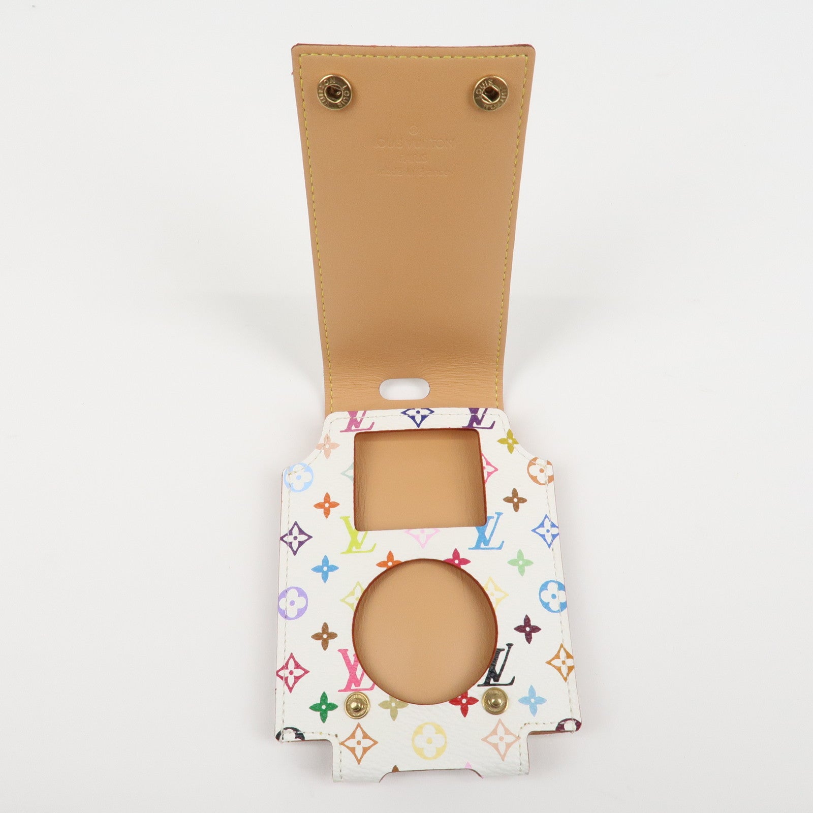 Louis Vuitton Monogram Multicolor Etui iPod Nano Phone Case M60014 Used