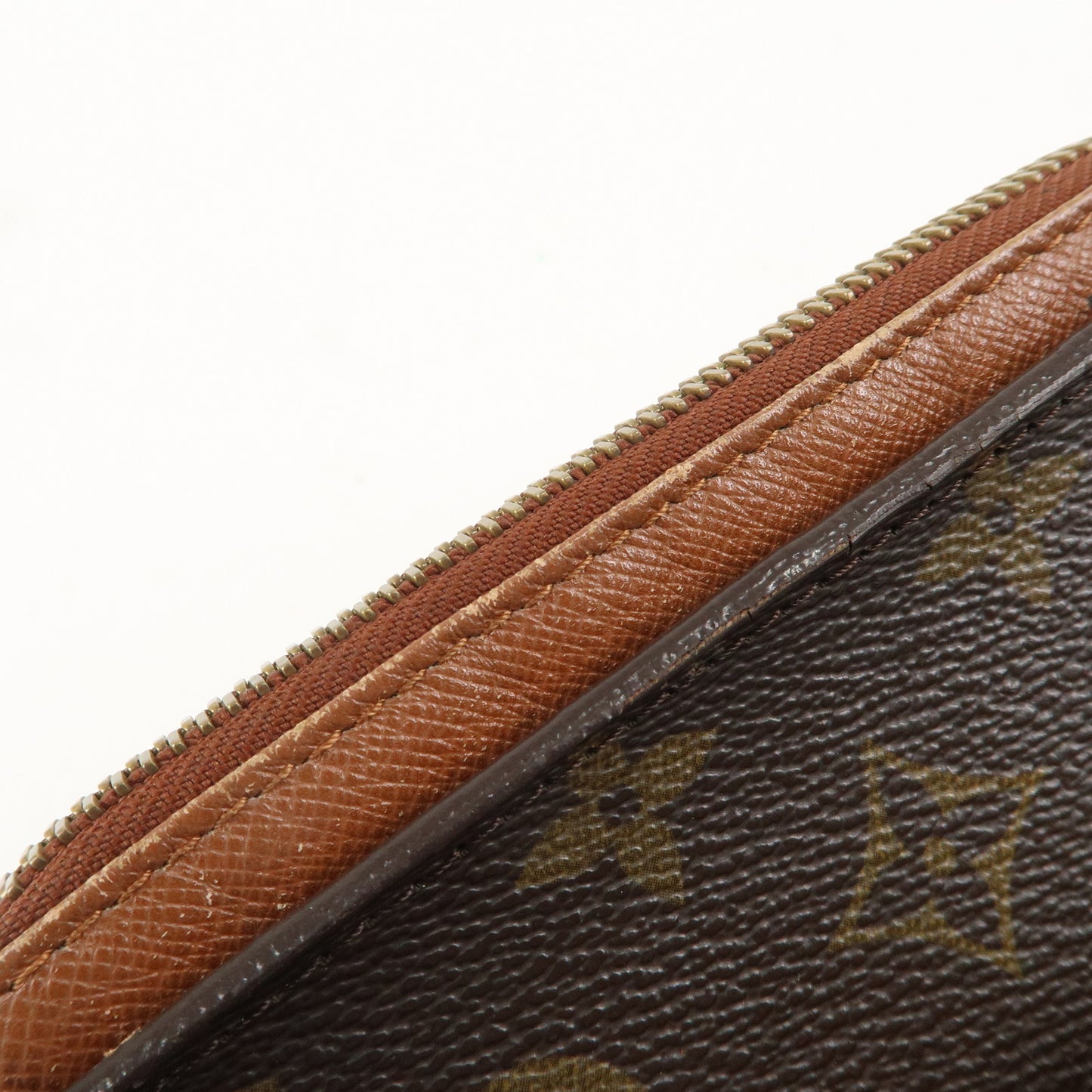 Louis Vuitton Monogram Orsay Clutch Bag Pouch Brown M51790
