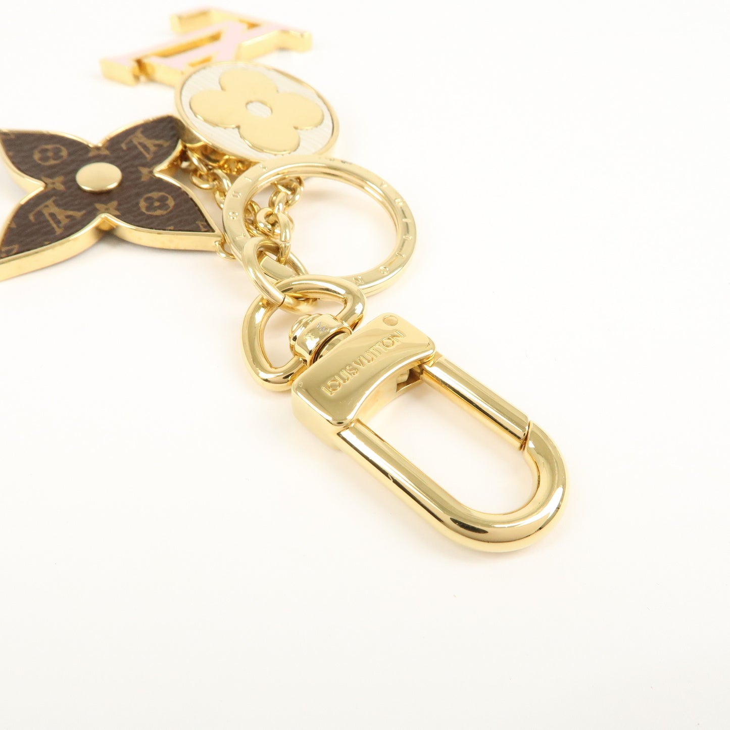 Louis Vuitton Porte Cles Spring Street Bag Charm Gold M69008