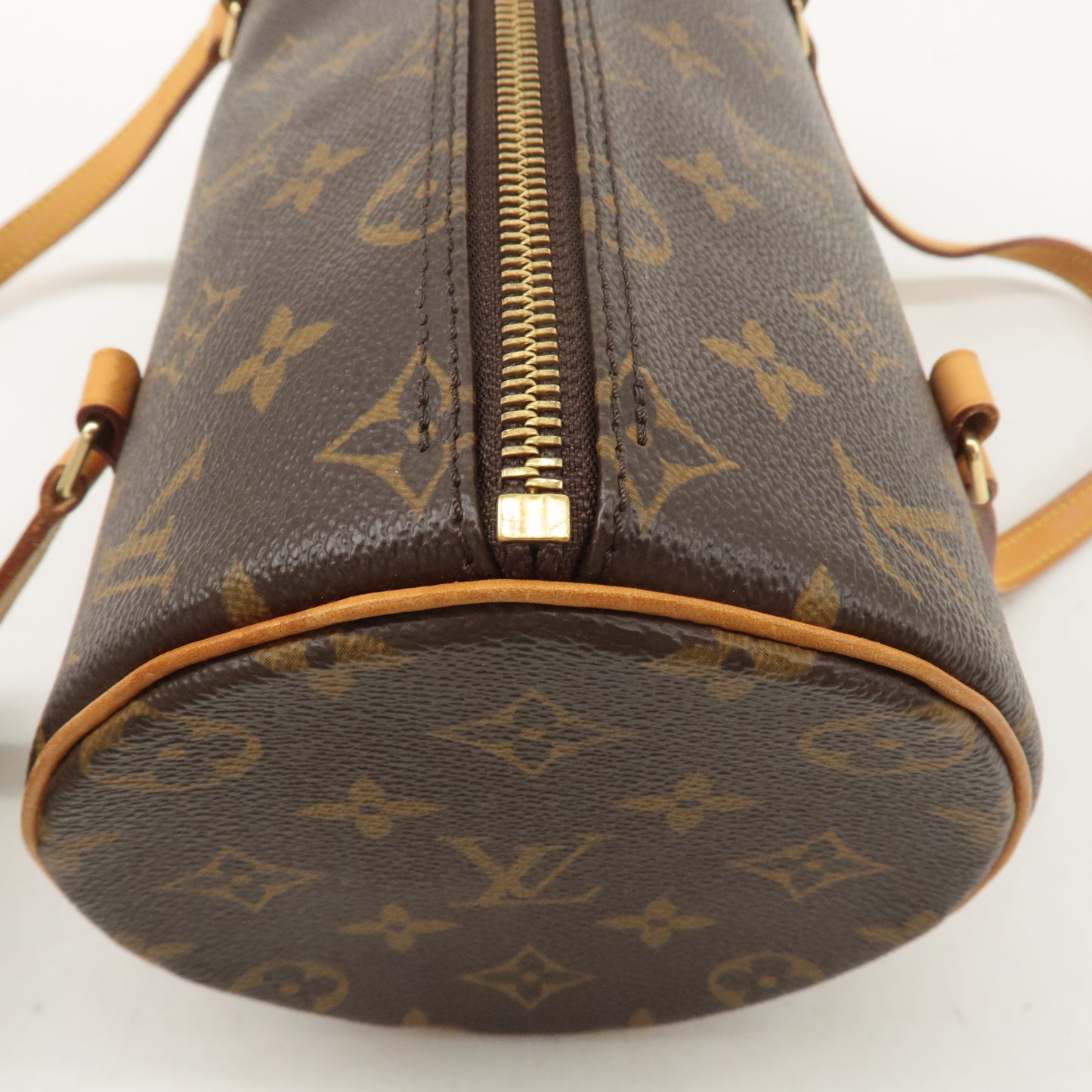 Louis Vuitton Monogram Papillon 26 Hand Bag Brown M51385