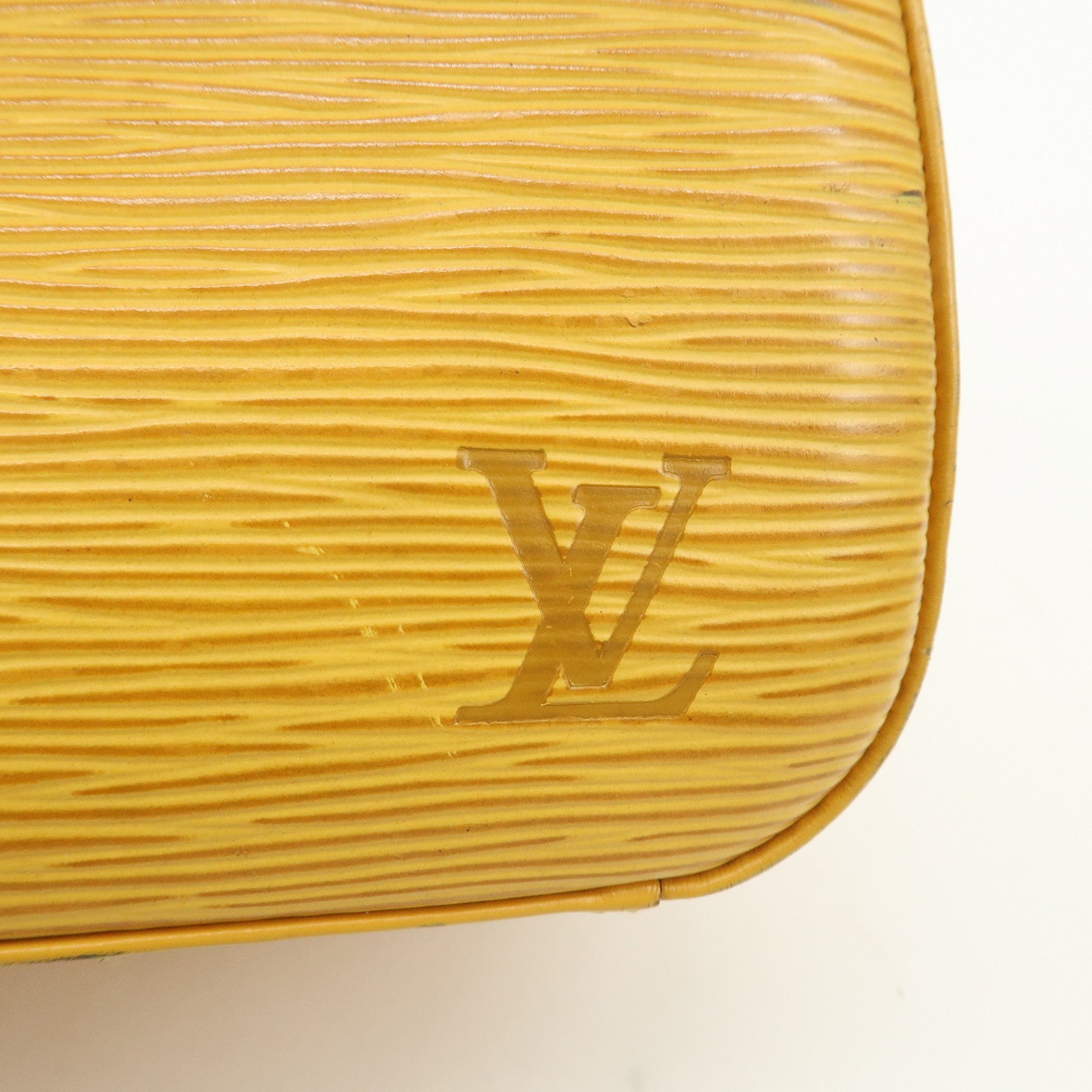 Louis Vuitton Epi Jasmine Hand Bag Tassilli Yellow M52089