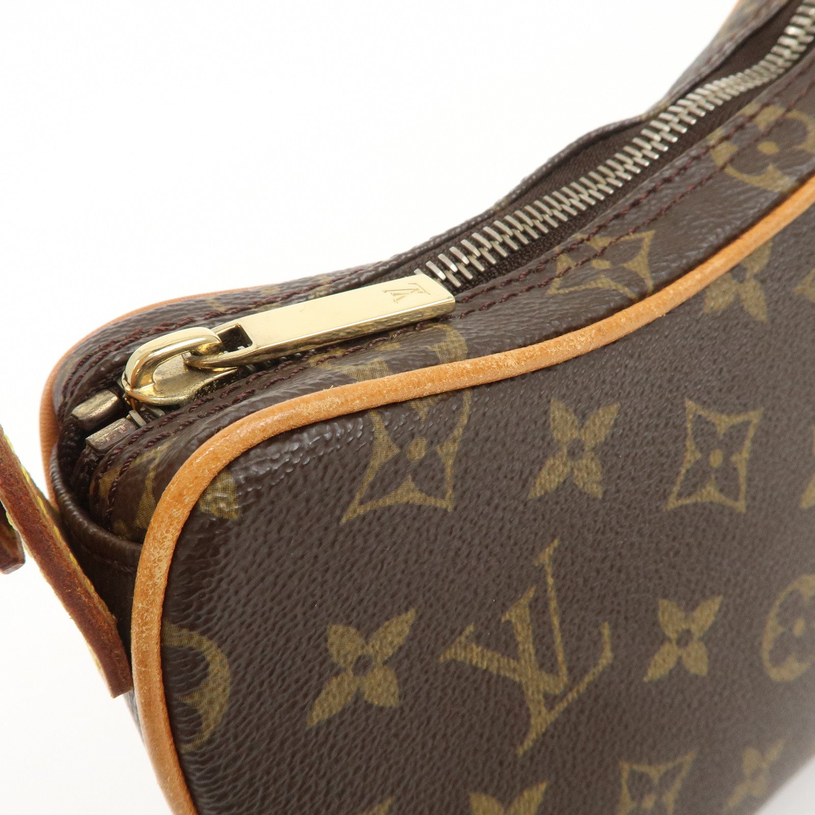 Louis Vuitton Monogram Pochette Croissant Shoulder Bag M51510 Used