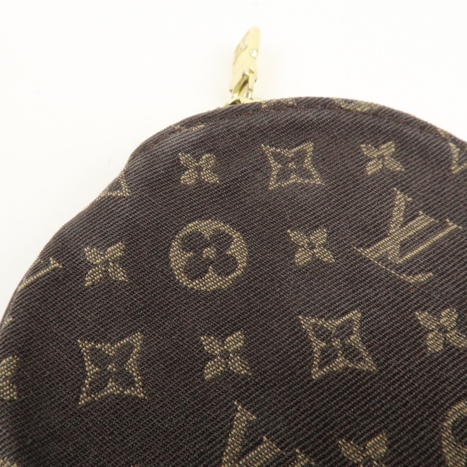 Louis Vuitton Monogram Mini Porte Monnaie Rond Coin Case M95232