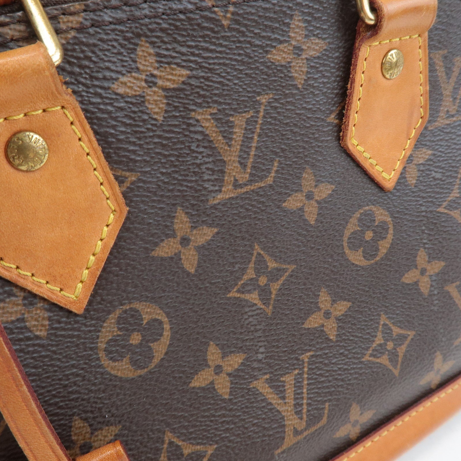 Louis Vuitton Bag Yellow Stitching LOUIS VUITTON Card Holder