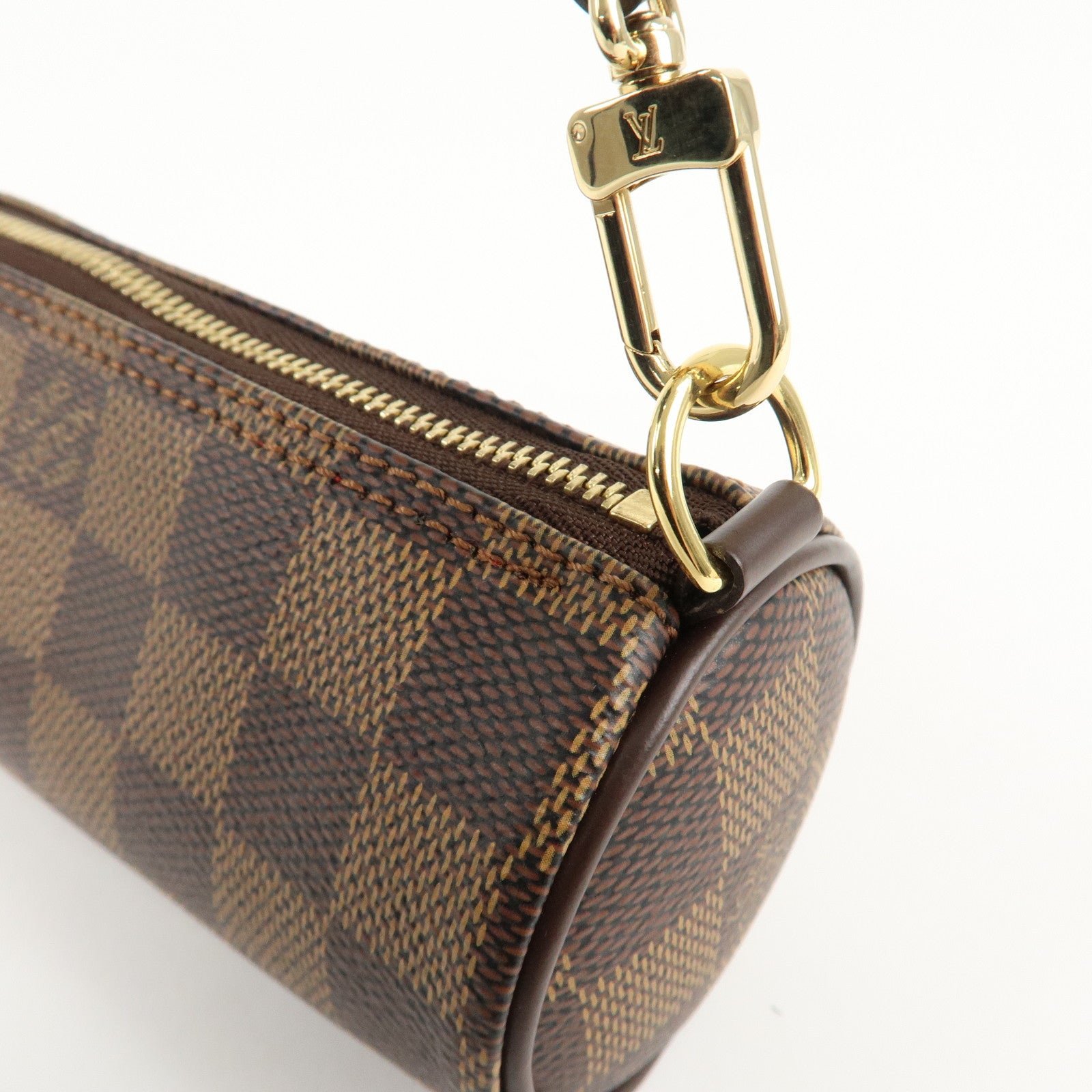 Louis Vuitton Damier Pouch for Papillon Bag Mini Bag Brown