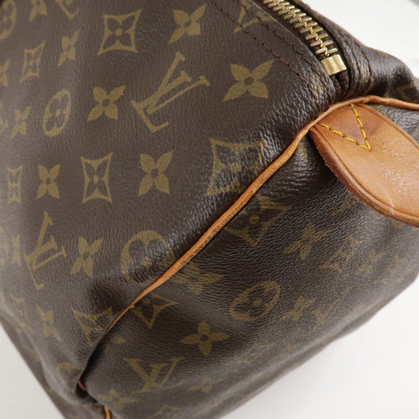 Louis Vuitton Monogram Keep All 55 Boston Bag Brown M41424