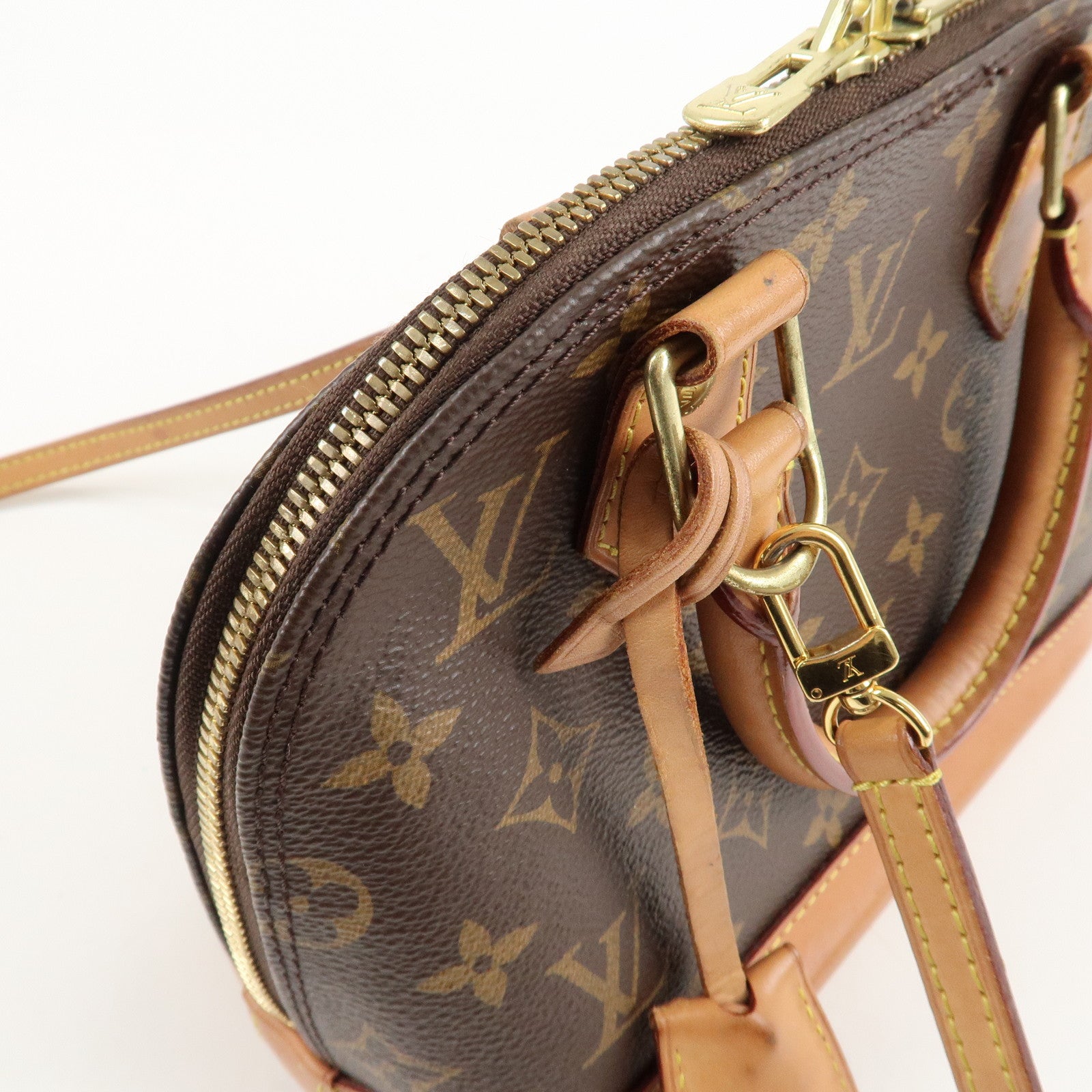 Louis Vuitton Monogram Alma BB 2Way Hand Bag Shoulder Bag M53152