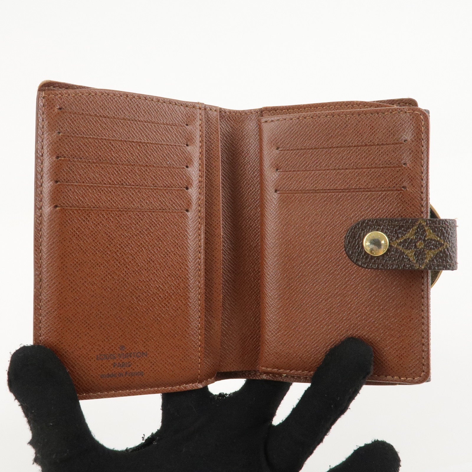 Louis Vuitton Monogram Portefeuille Viennois Wallet M61674 Used