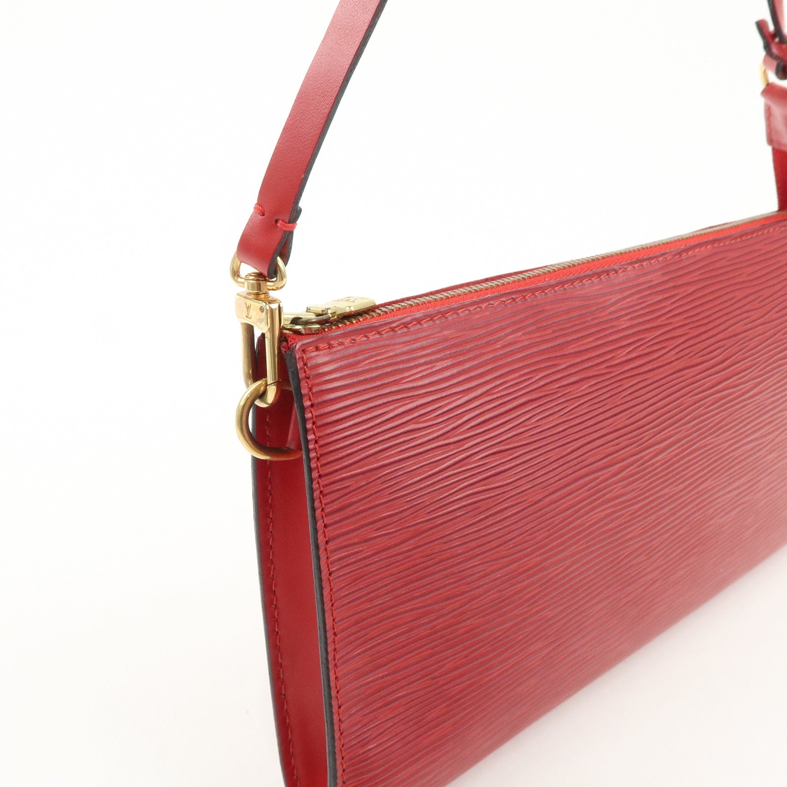 Louis Vuitton Epi Pochette Accessoire Hand Bag Red M40776