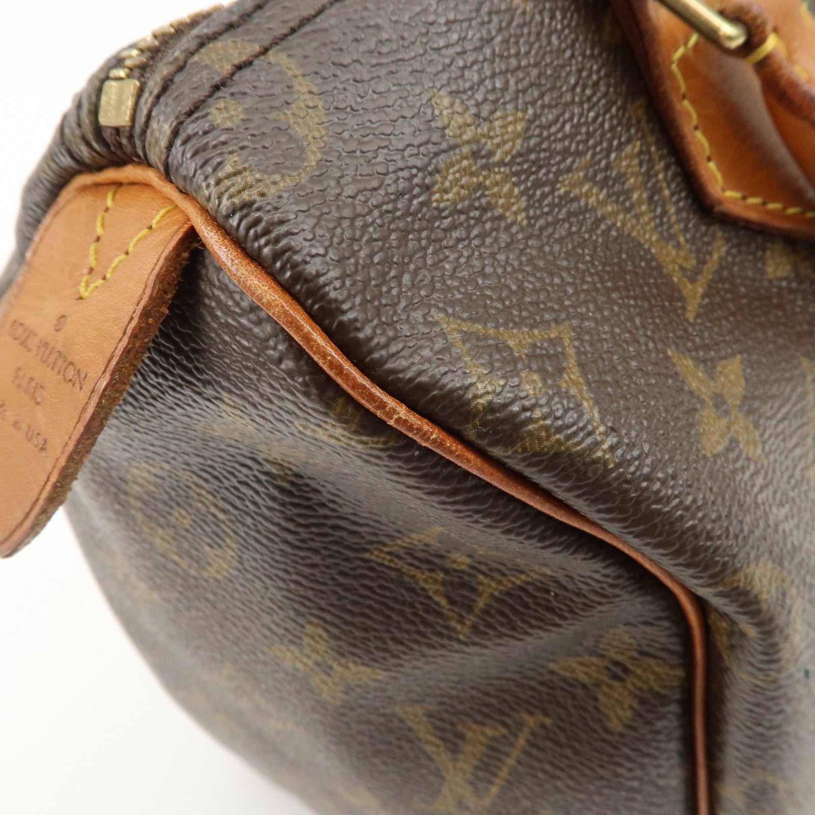 Louis Vuitton Monogram Speedy 25 Hand Bag Boston Bag M41528 Used