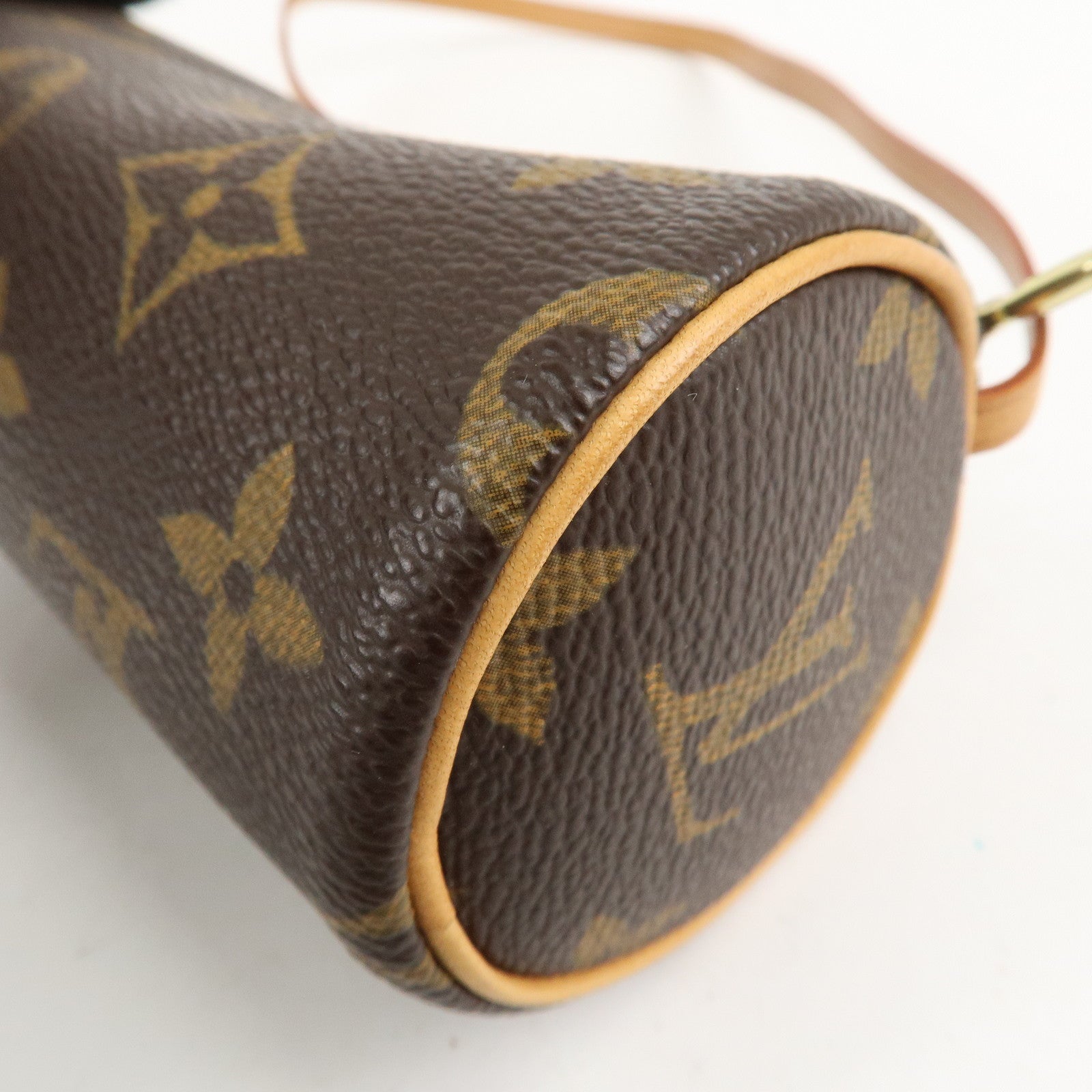 Louis Vuitton Monogram Mini Pouch for Papillon Bag Brown