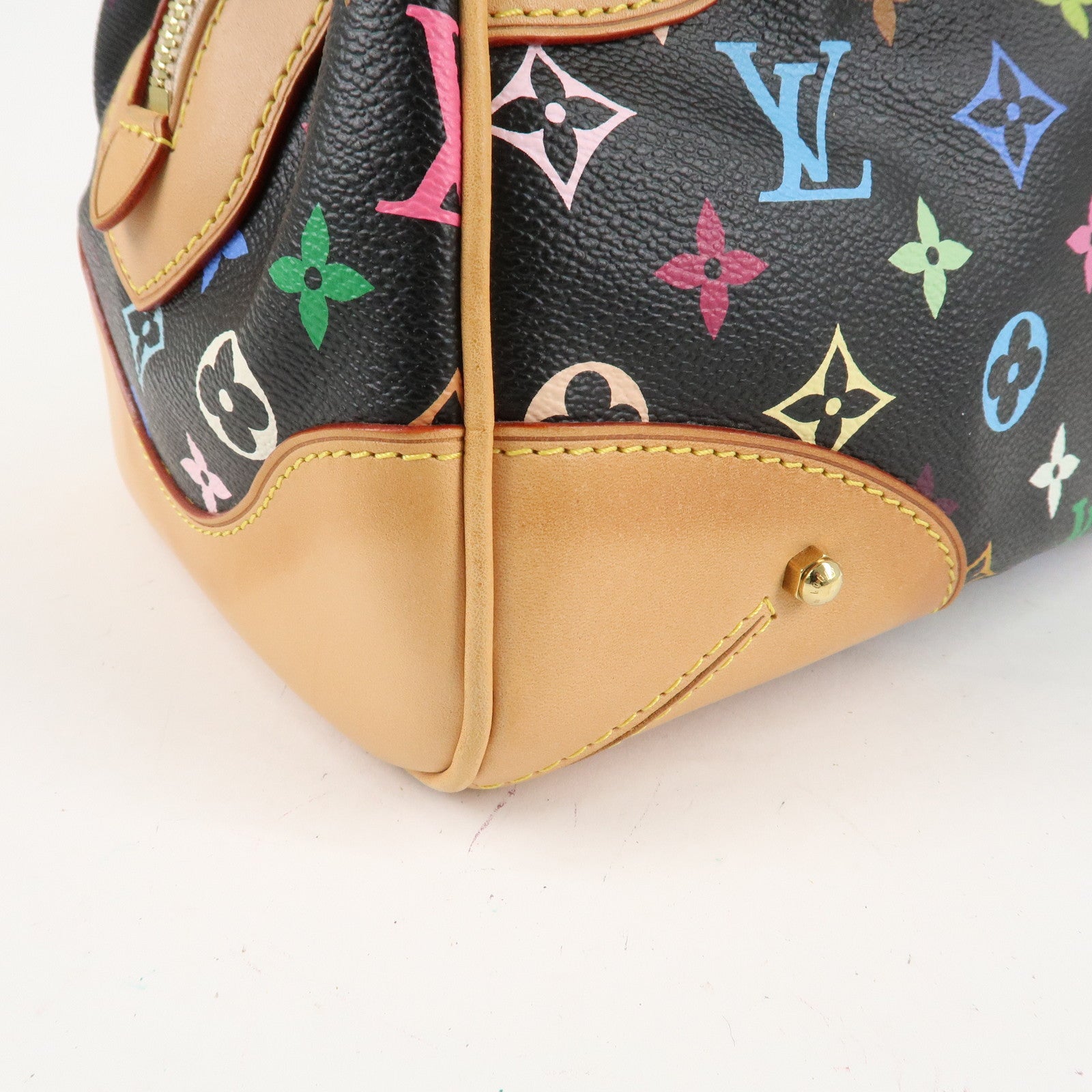 Louis Vuitton Monogram Multi Color Claudia Hand Bag M40194