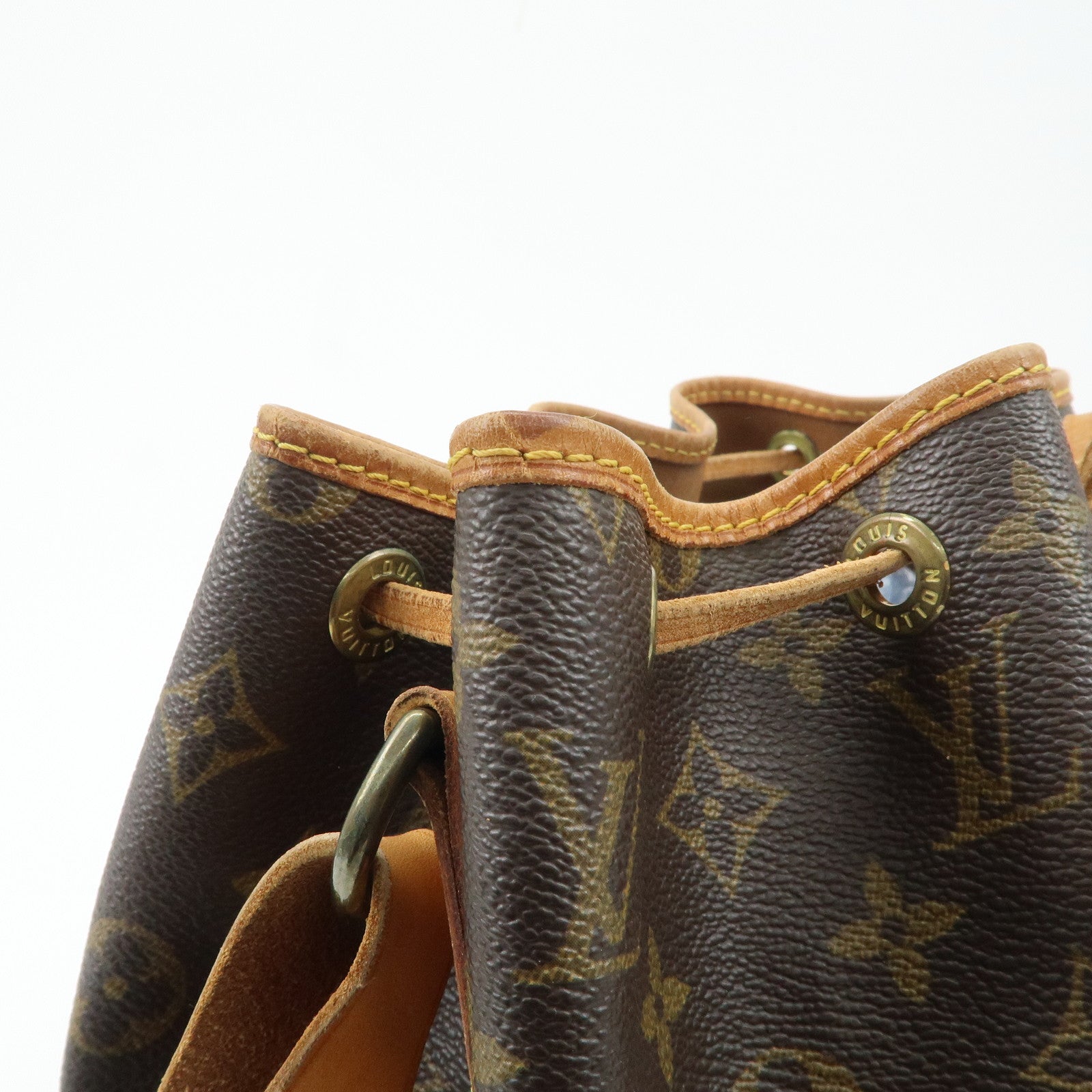Louis Vuitton Monogram Petit Noe Shoulder Bag Brown M42226 Used
