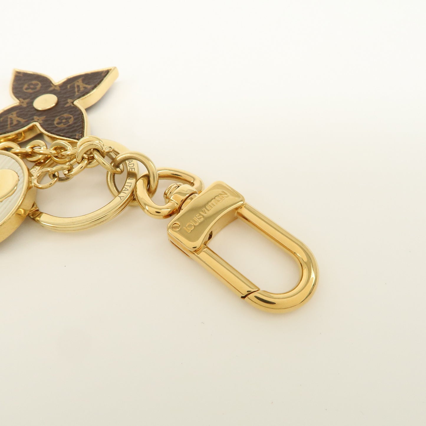 Louis Vuitton Porte Cles Spring Street Bag Charm Gold M69008