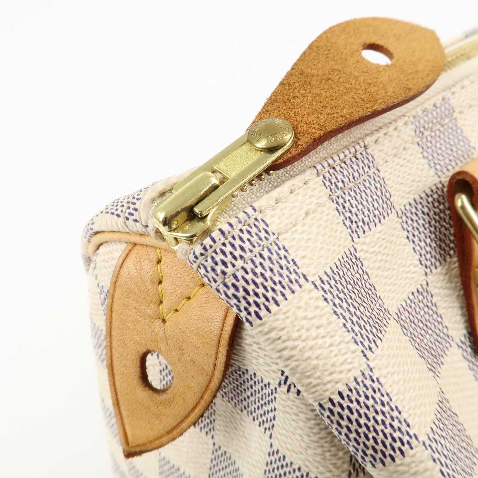 Louis Vuitton Damier Azur Speedy 25 Boston Bag Hand Bag N41534