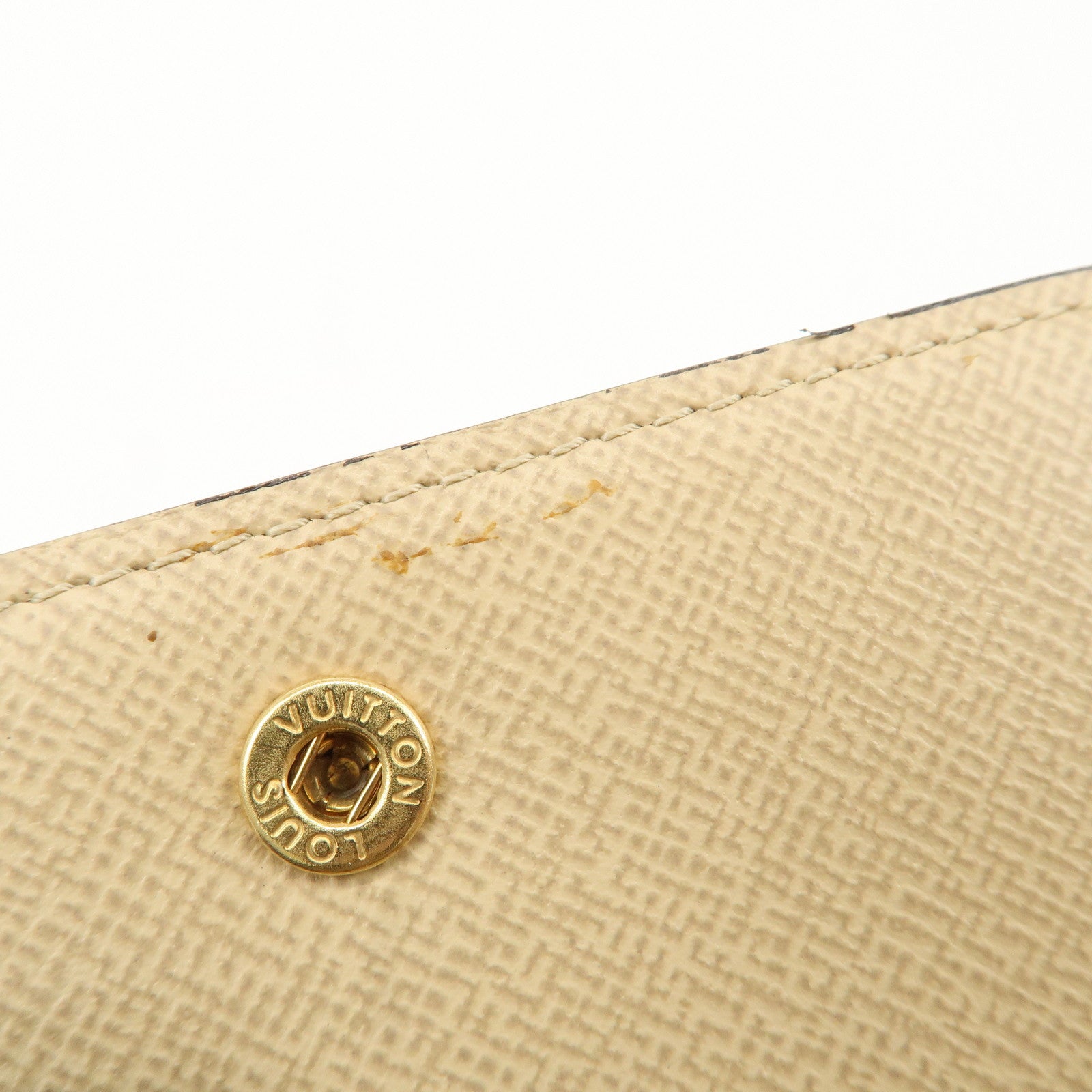Louis Vuitton Monogram Dantel Porte Monnaie Bier Cult Credit Used
