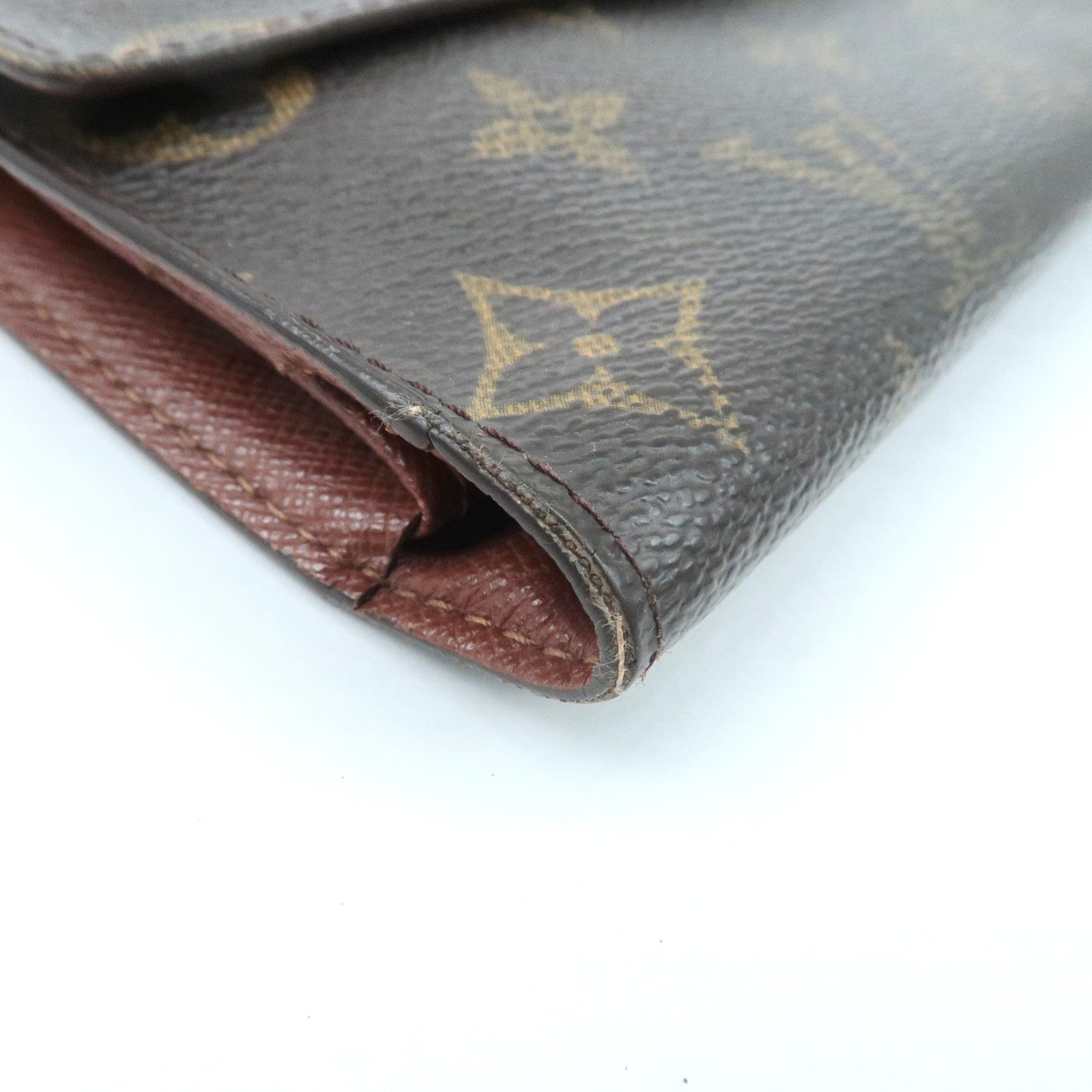 Louis Vuitton Set of 4 Monogram Portefeuille Long Wallet Used