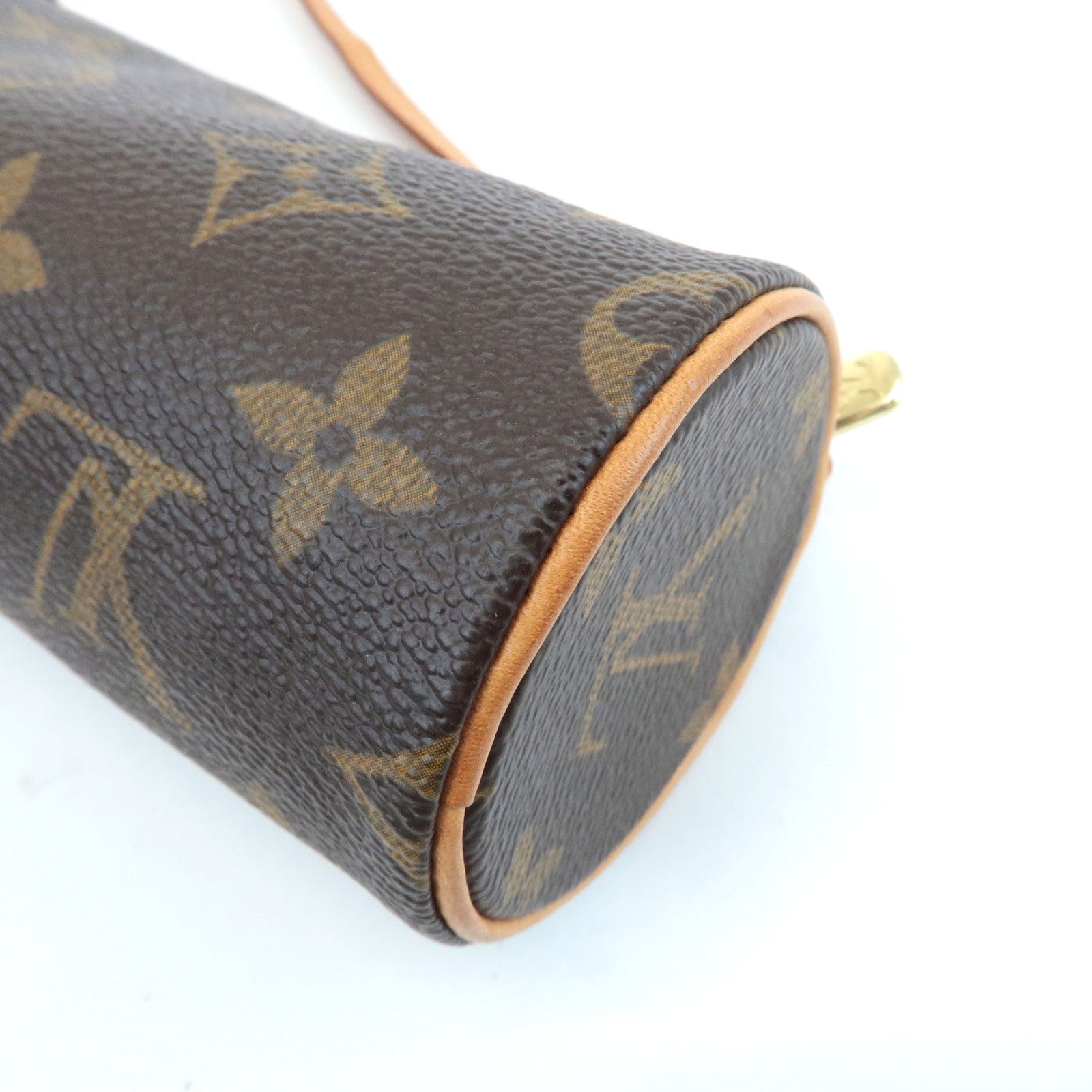 Louis Vuitton Monogram Mini Pouch for Papillon Bag Brown