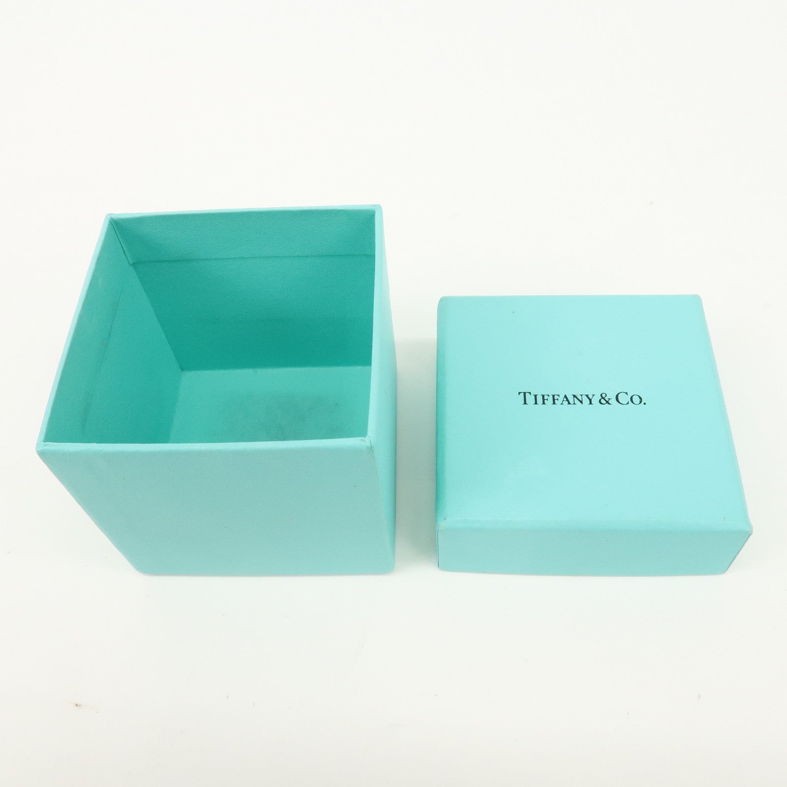 Tiffany&Co. Set of 3 Jewelry Box for Pair RIngs Tiffany Blue