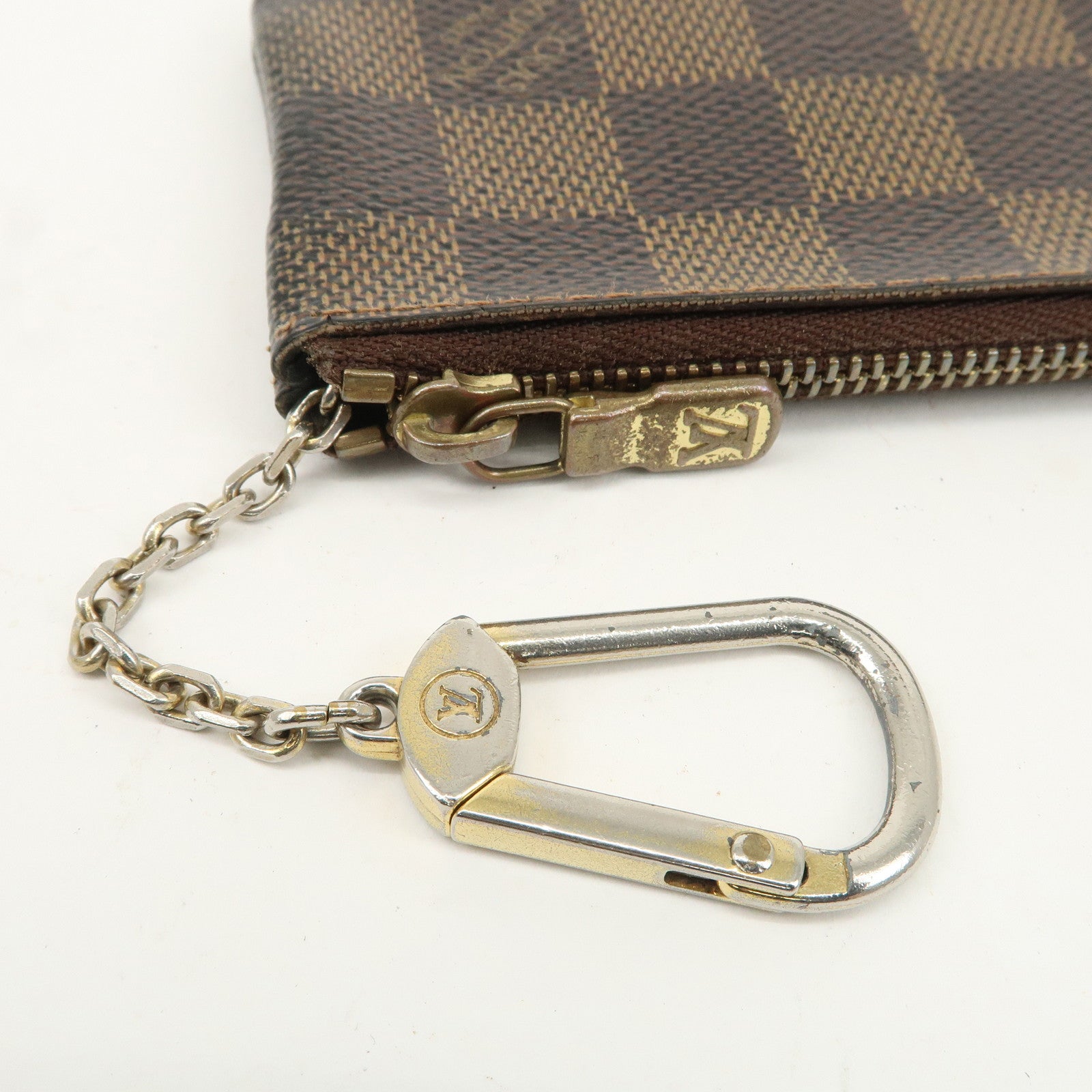 Louis Vuitton Set of 2 Monogram Damier Pochette Cles Coin Case