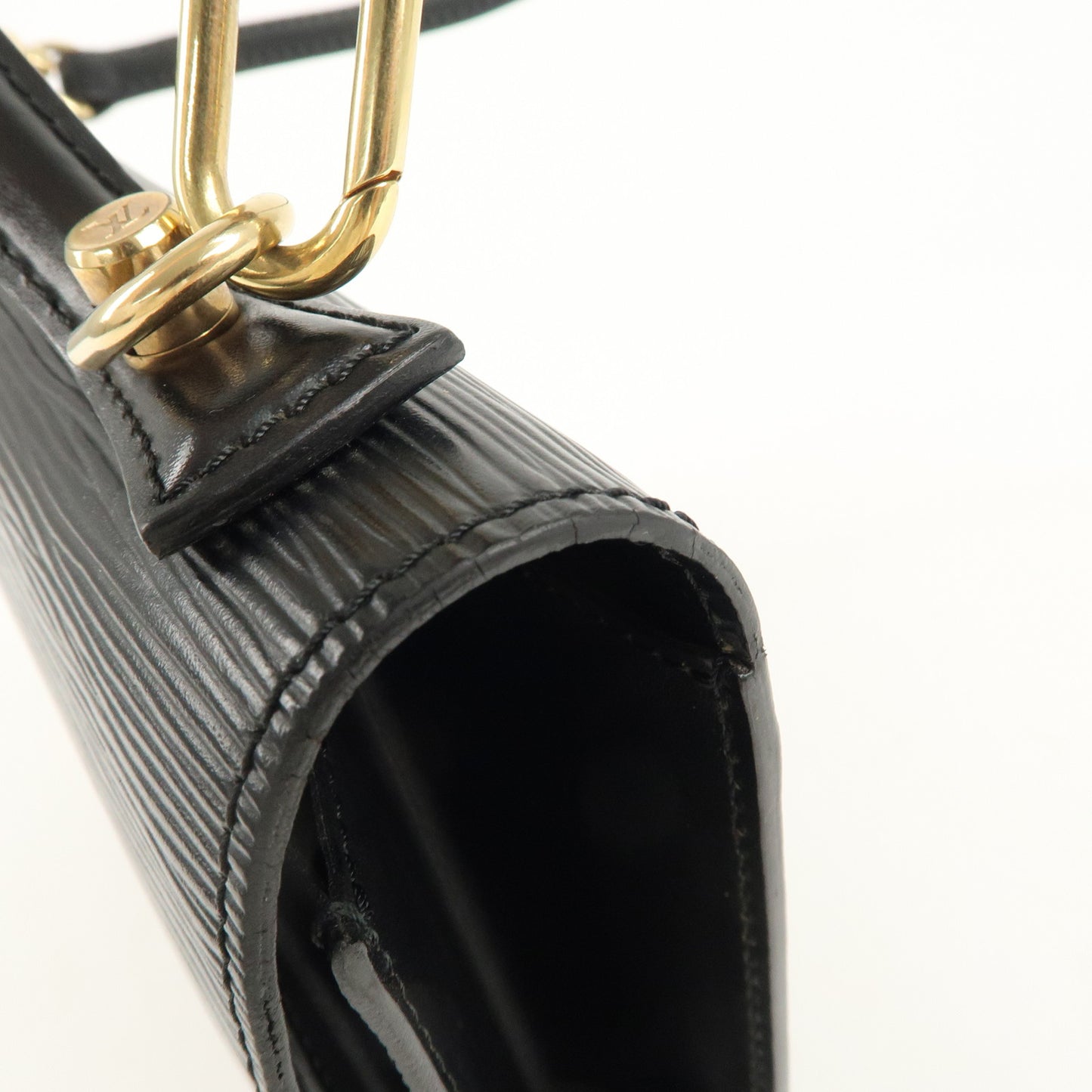 Louis Vuitton Epi Monseau 2Way Shoulder Bag Black Noir M52122