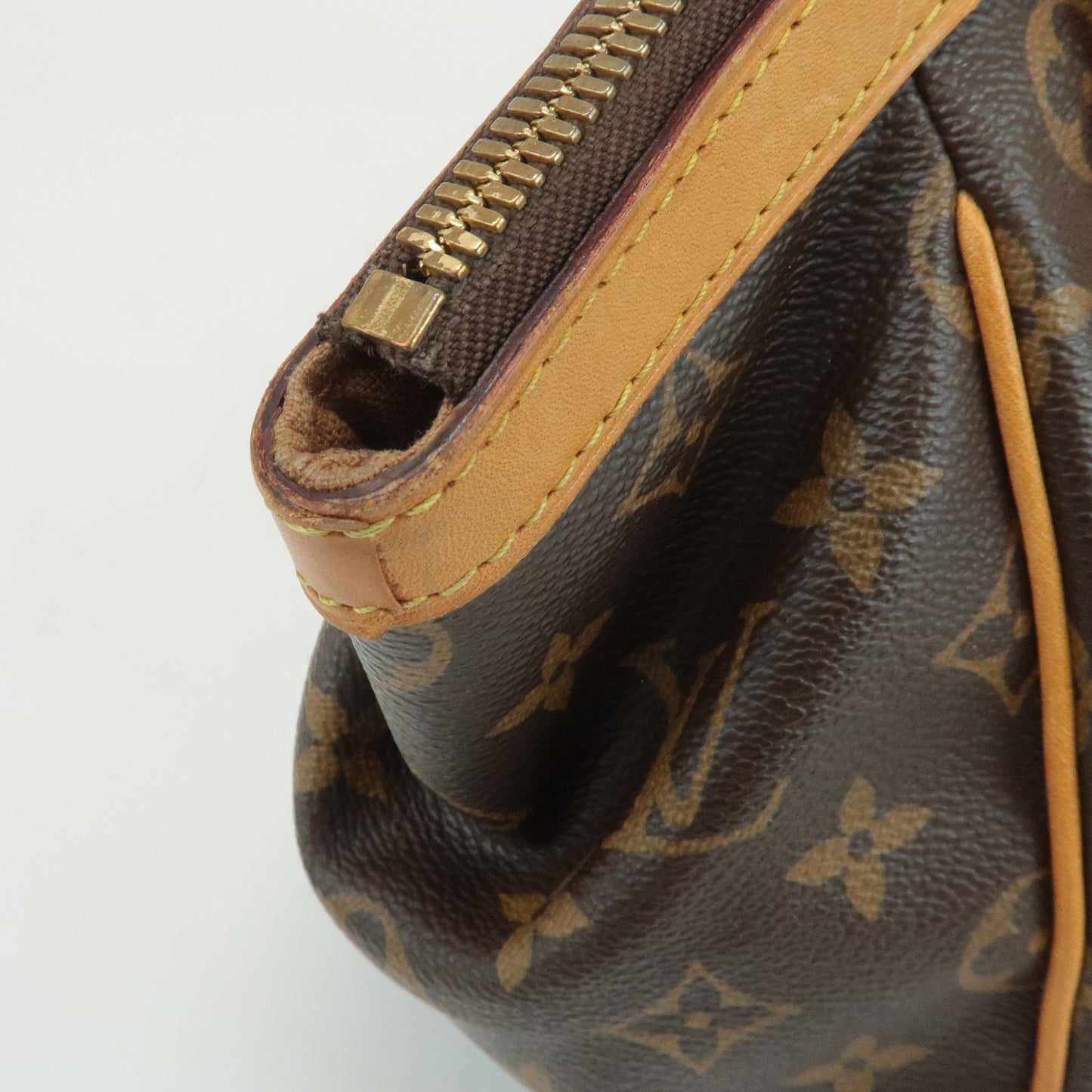 Louis Vuitton Monogram Tivoli PM Hand Bag Brown M40143