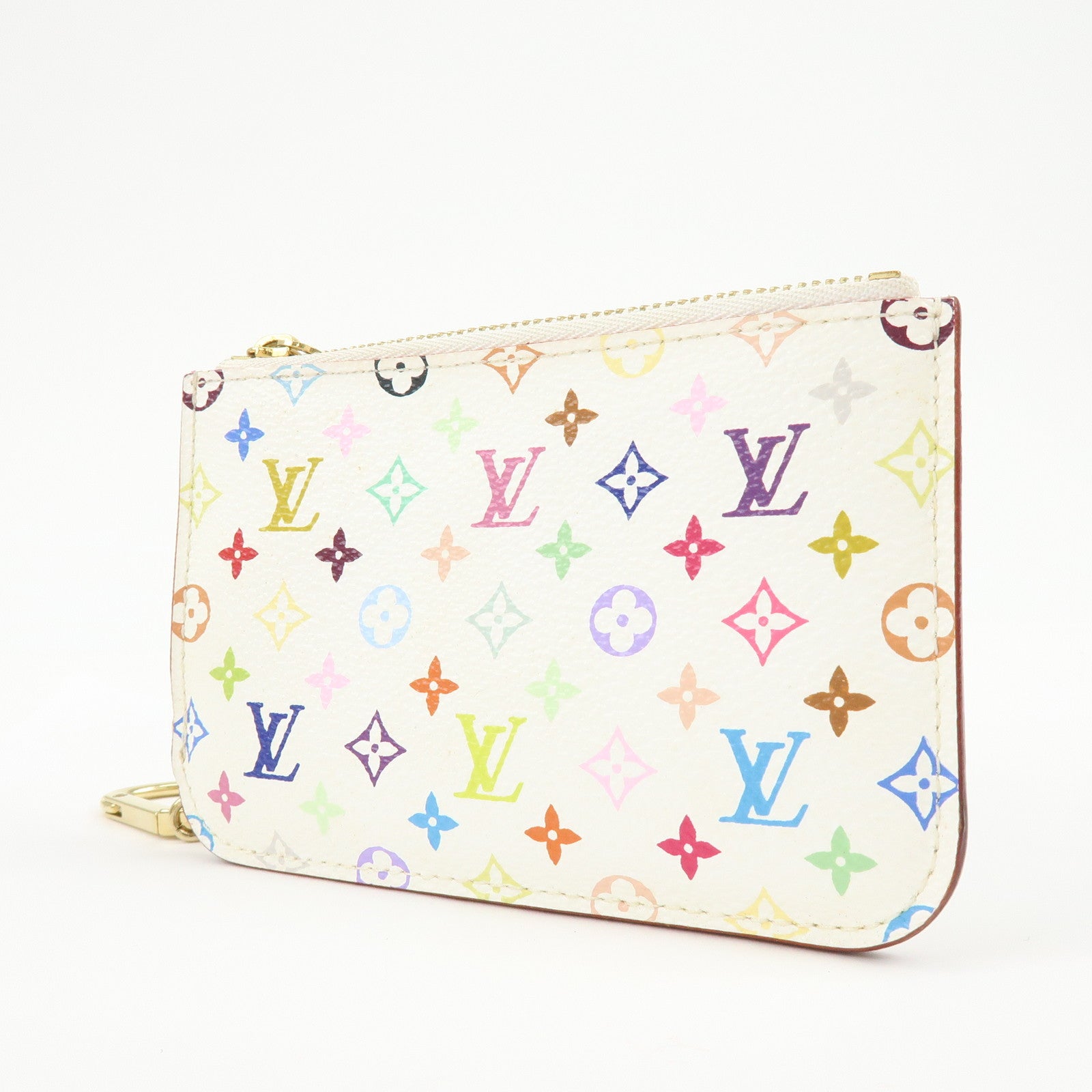 Louis Vuitton Monogram Multicolor Pochette Cles Coin Case M93734