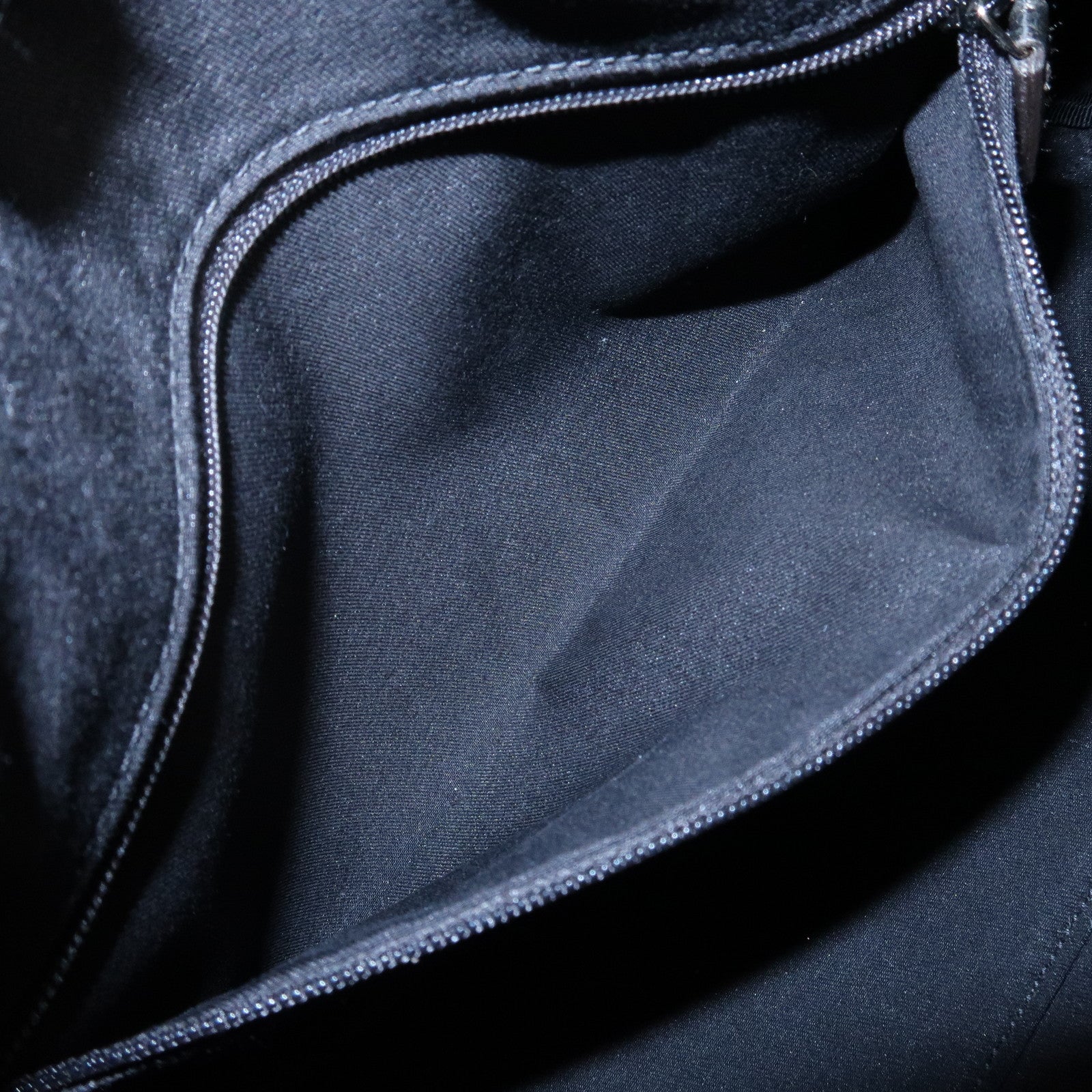 GUCCI Abbey GG Canvas Leather Mini Boston Bag Beige Silver 130942 Used