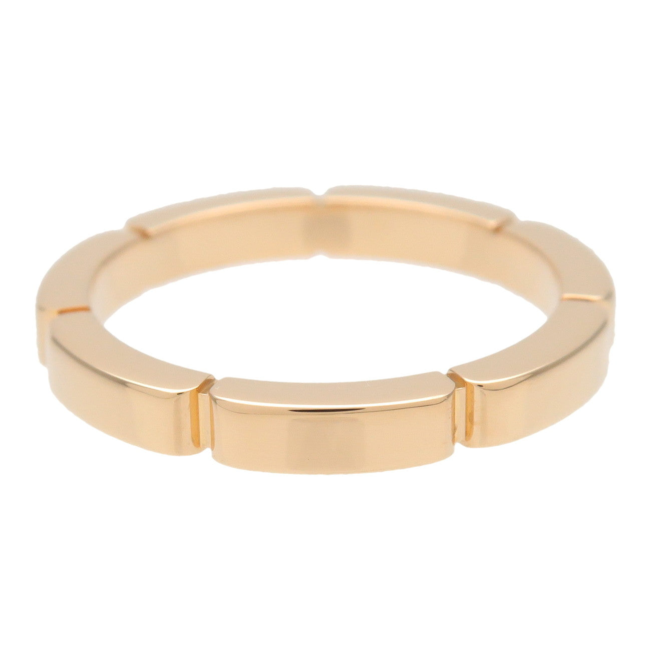 Cartier Maillon Panthere 4P Diamond Ring 750YG #51 US5.5 EU51