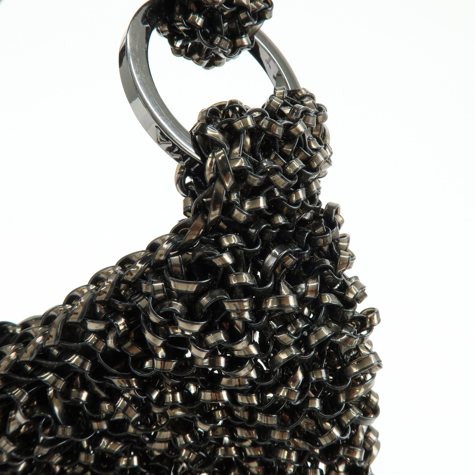 ANTEPRIMA Wire Bag PVC Shoulder Bag Hand Bag Black