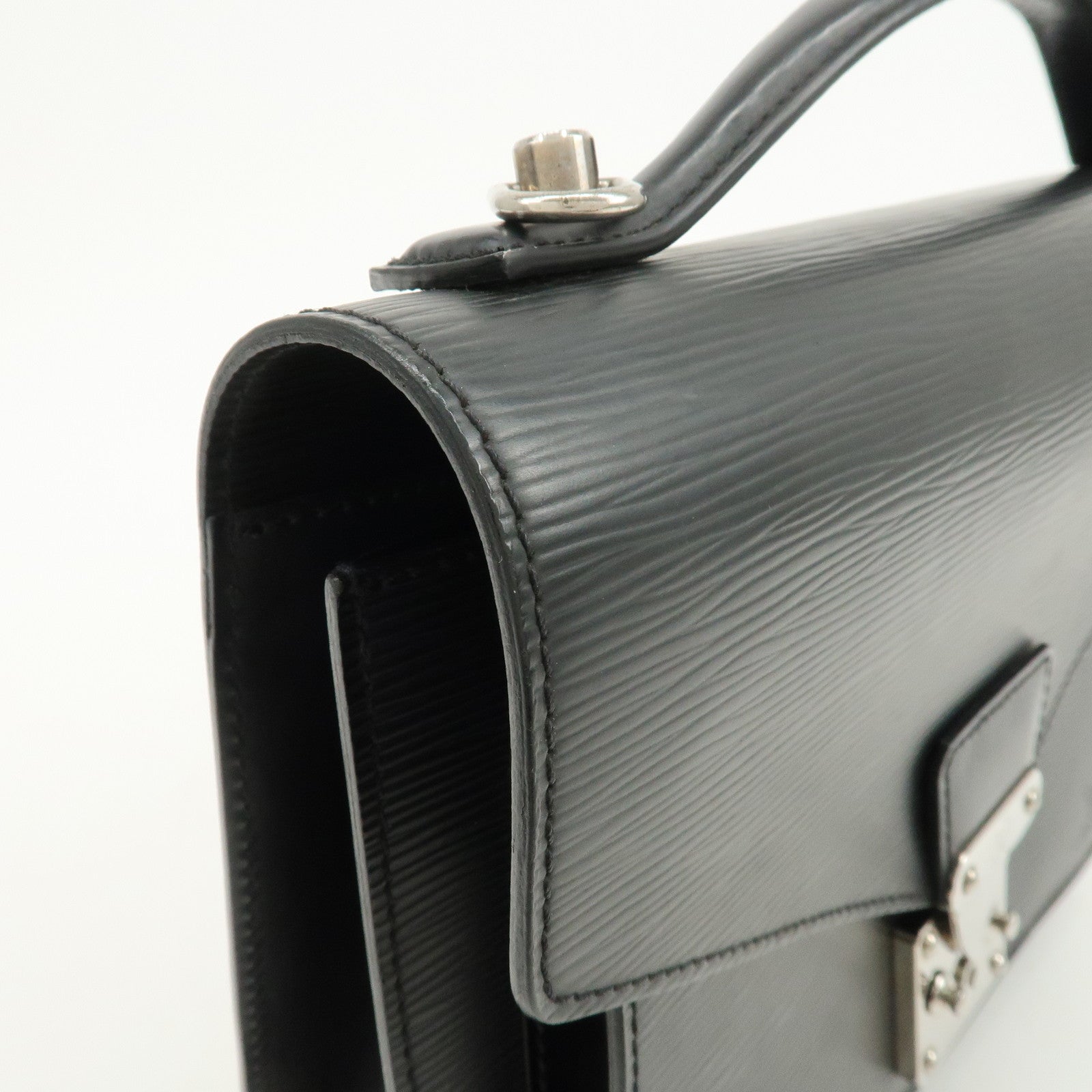 Louis Vuitton Epi Monceau 2Way Shoulder Bag Hand Bag Noir M52122