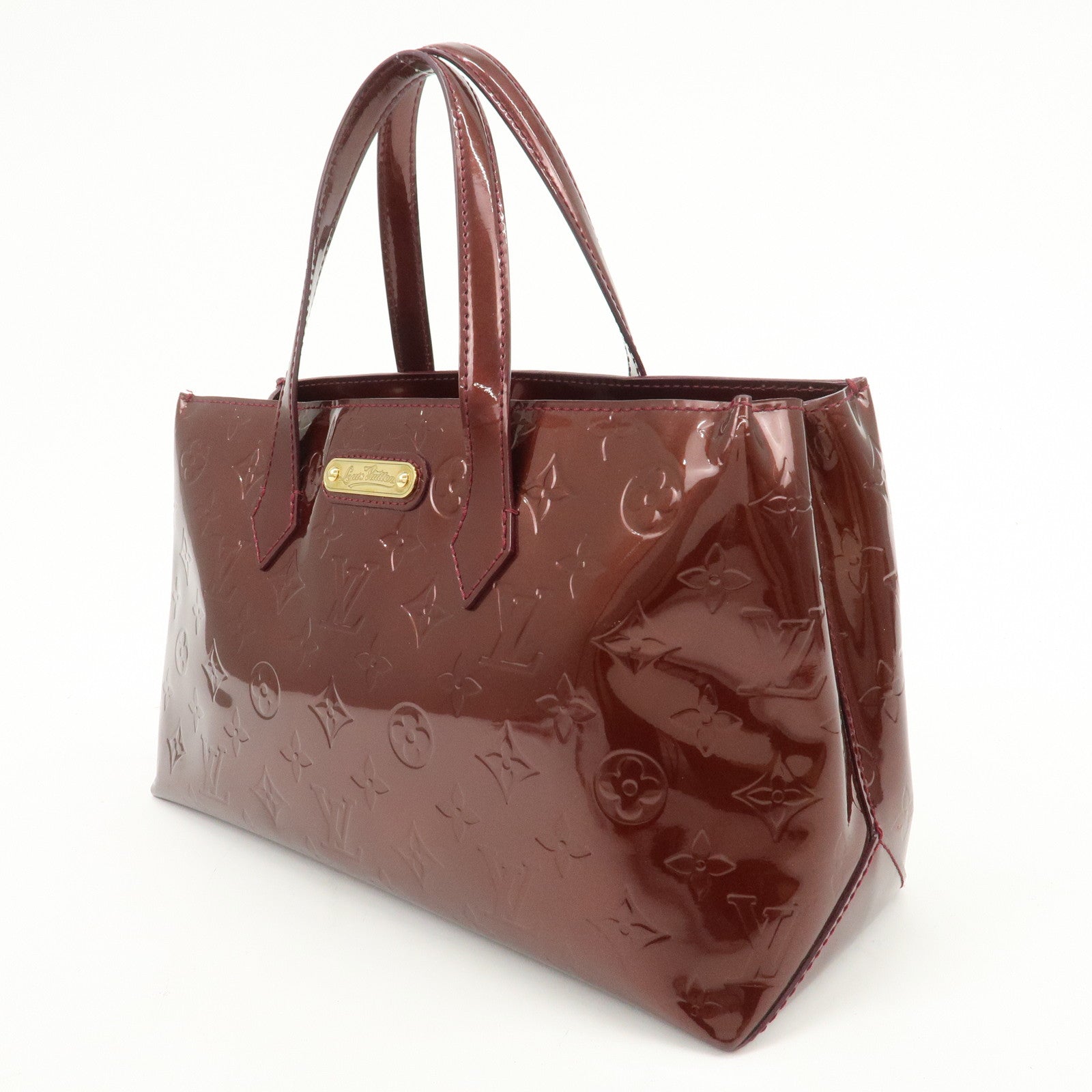Louis Vuitton Monogram Vernis Wilshire PM Rouge Faurviste M91644