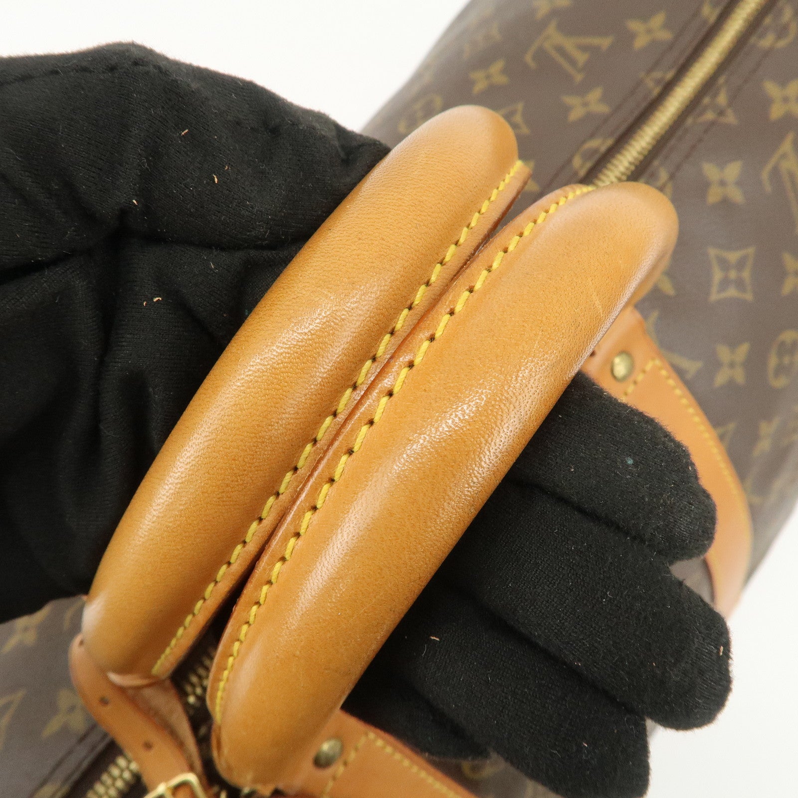 Louis Vuitton Monogram Keep All Bandouliere 55 Boston Bag M41414