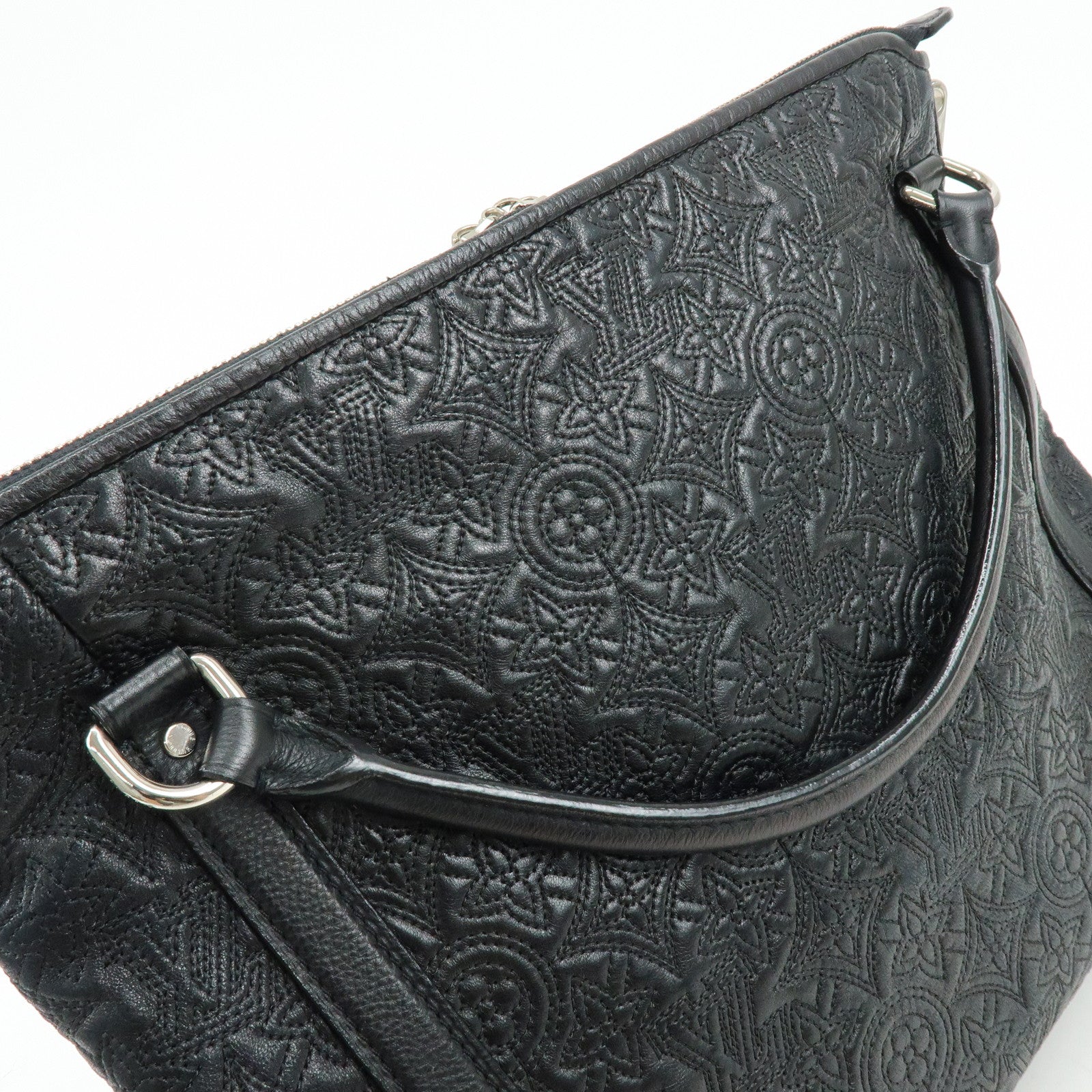 Louis Vuitton Monogram Antheia Ixia MM Hand Bag Noir M97071