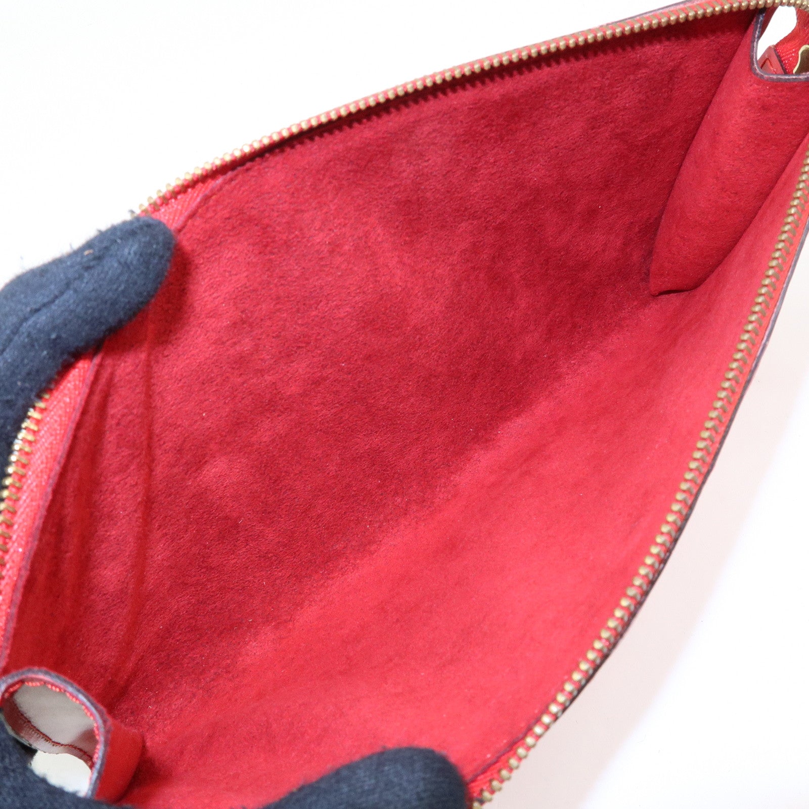 Louis Vuitton Epi Pochette Accessoires Pouch Castilian Red M52957