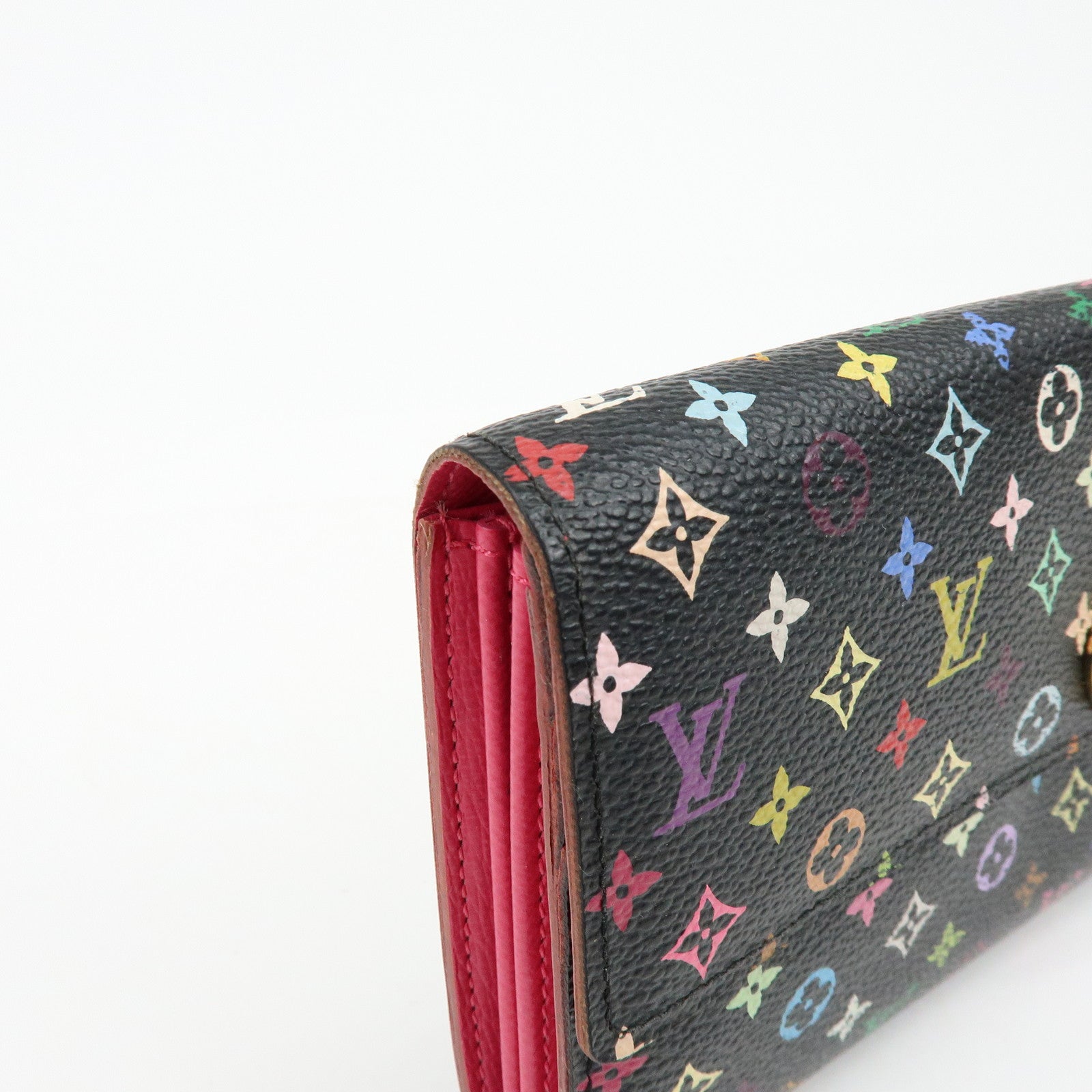 Louis Vuitton Monogram MultiColor Portefeuille Sarah Wallet M9353