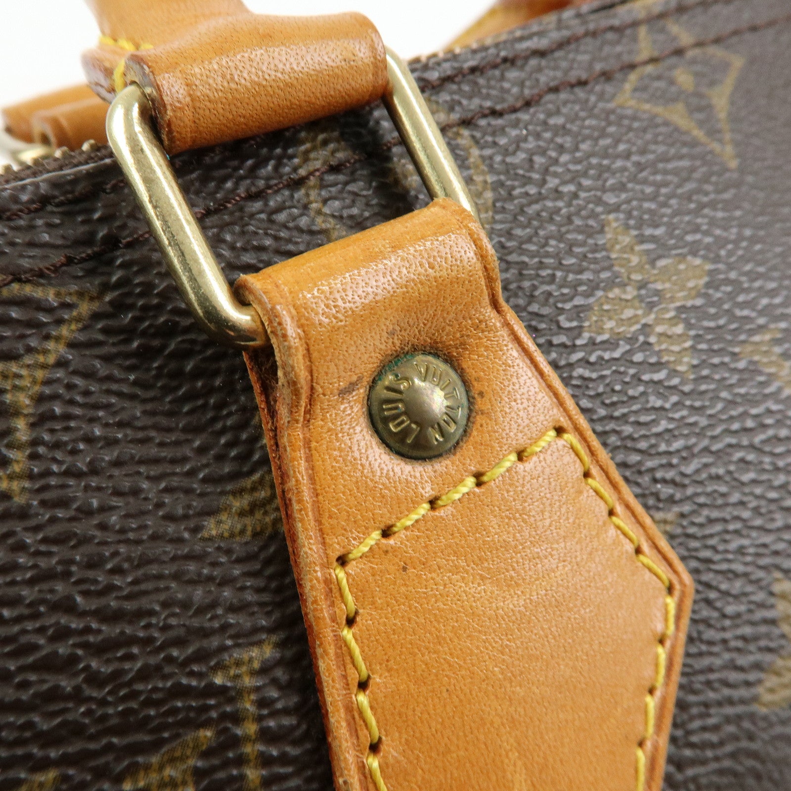 Louis Vuitton Monogram Speedy 25 Boston Bag Hand Bag Brown M41528