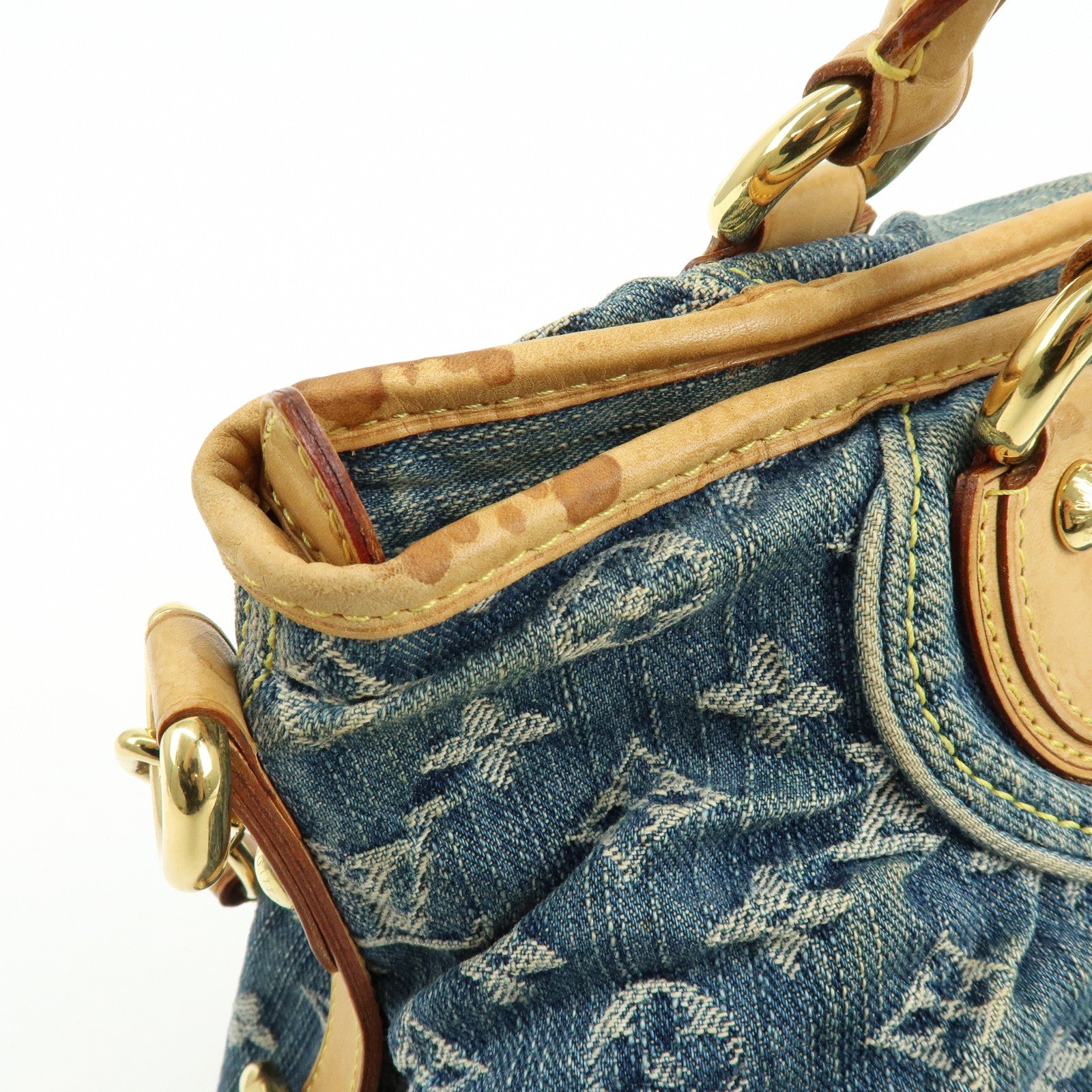 Louis Vuitton Monogram Denim Neo Cabby MM 2Way Bag Ｍ95349