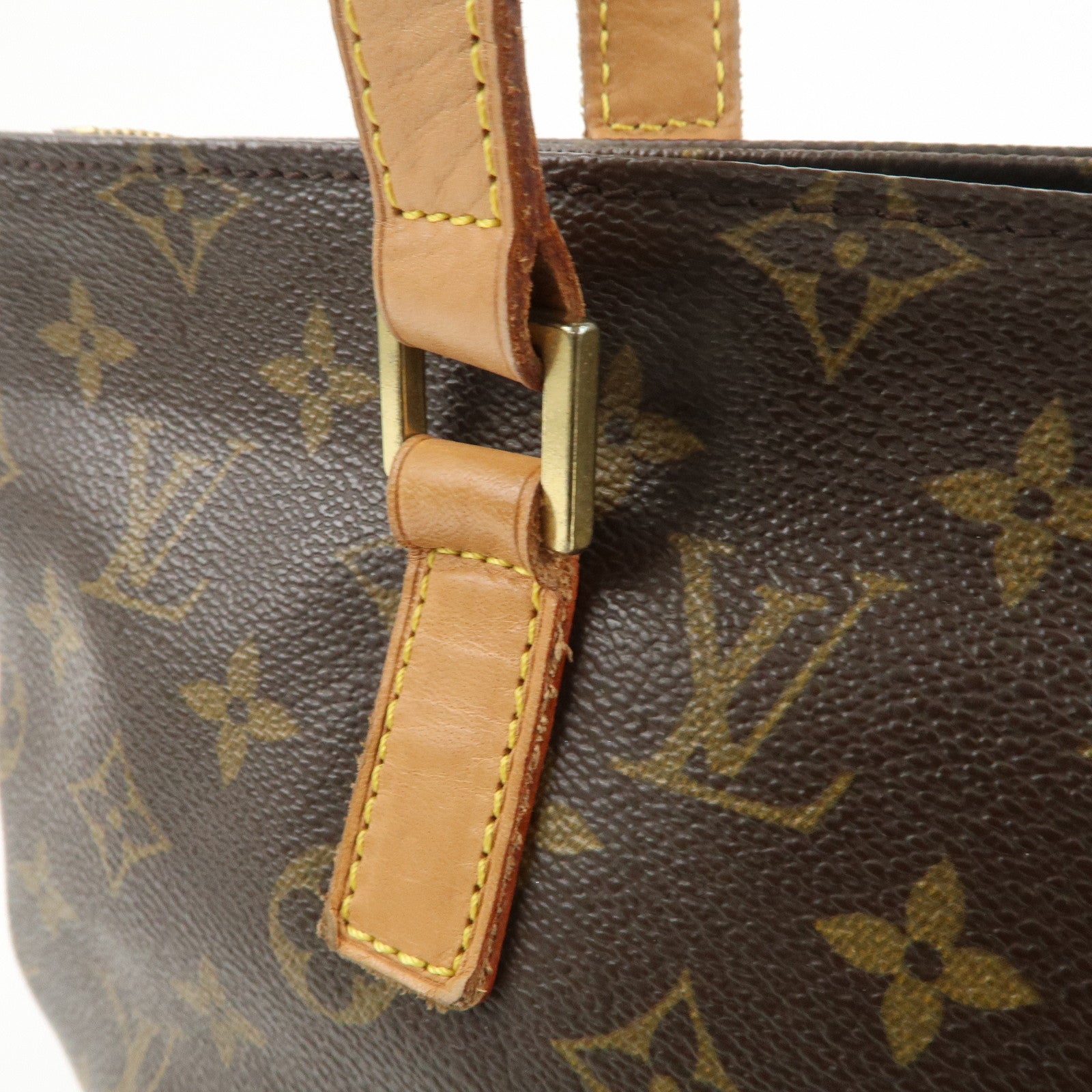 Louis Vuitton Monogram Cabas Piano Tote Bag Hand Bag M51148