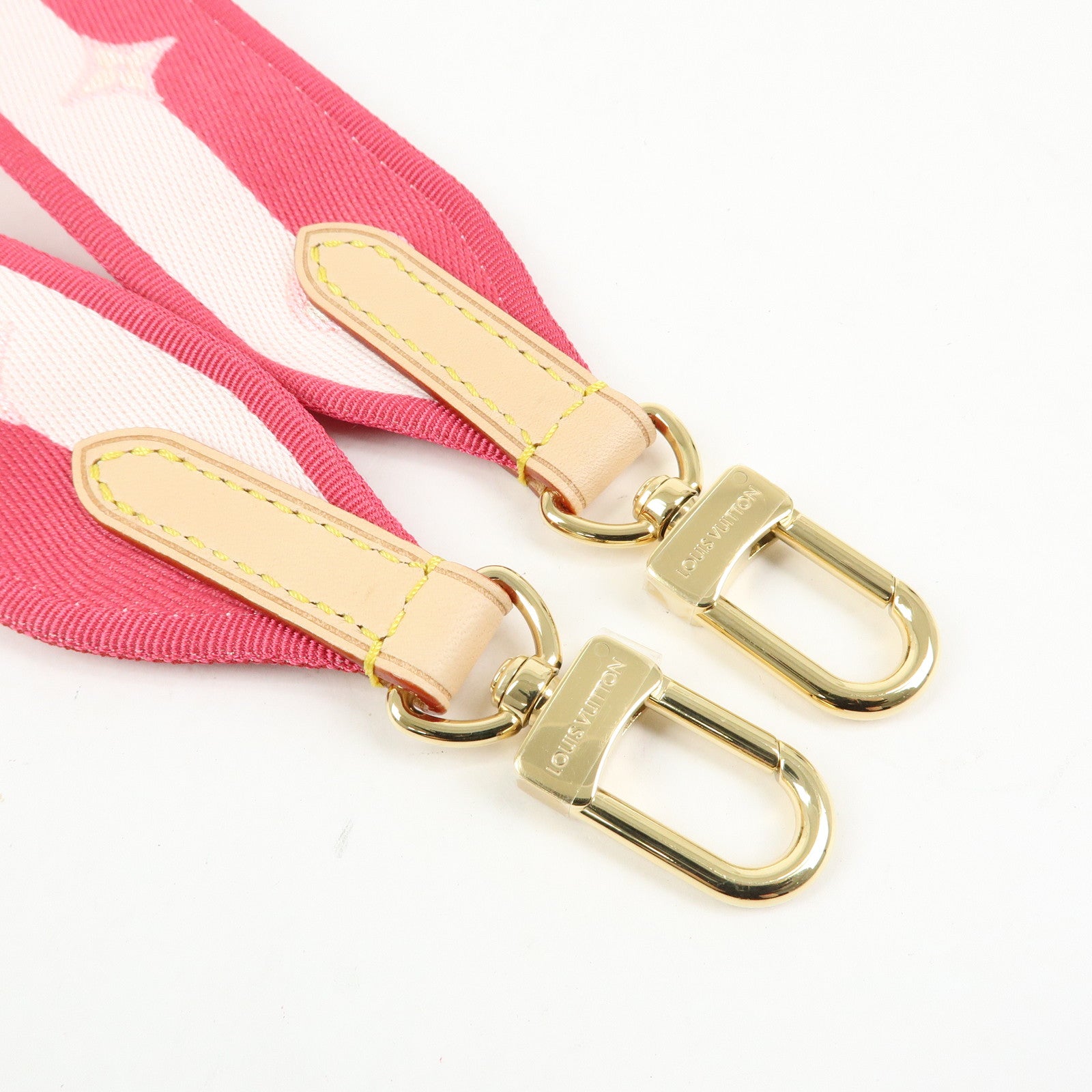 Louis Vuitton Adjustable Shoulder Strap for Neverfull BB Rose Peony