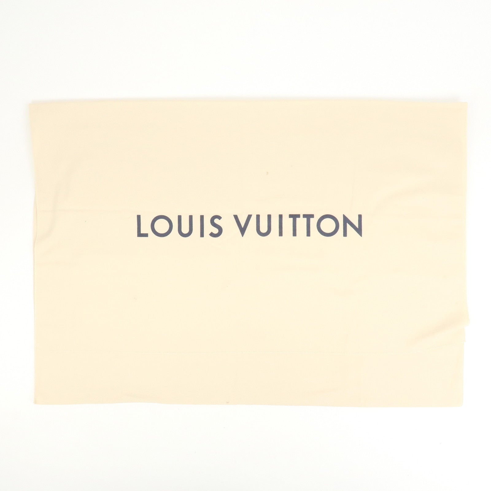 Louis Vuitton Set Of 10 Dust Bag Storage Bag Flap Style Beige