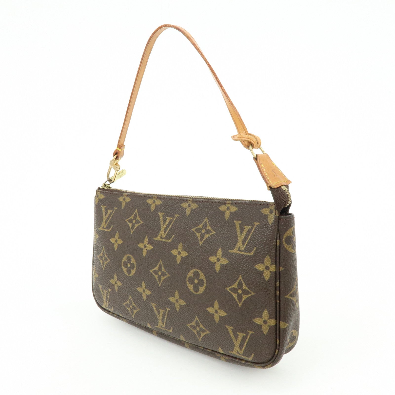 Louis Vuitton Monogram Pochette Accessoires Pouch Hand Bag M51980