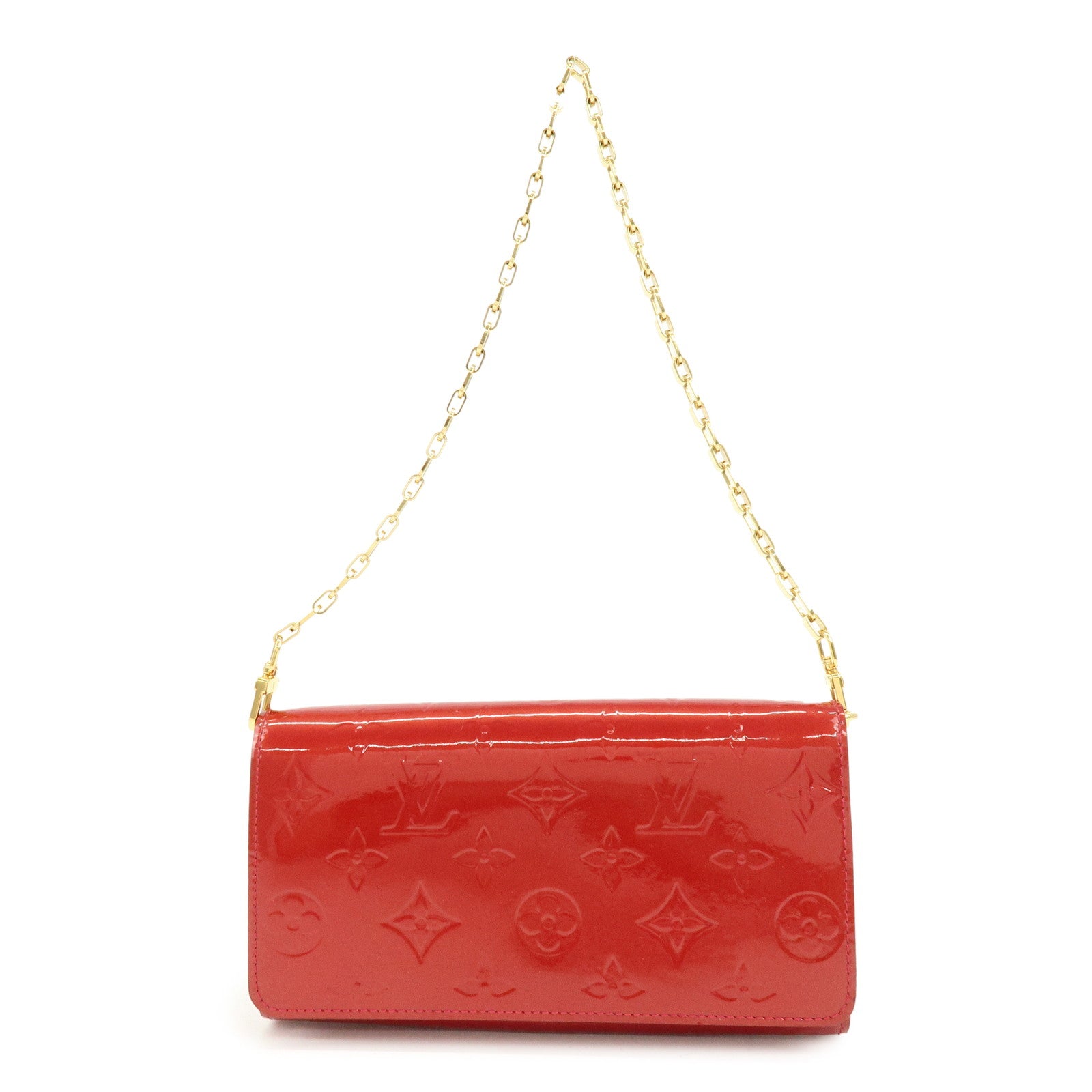 Louis Vuitton Monogram Vernis Portefeuille Sarah Chain Bag M90206