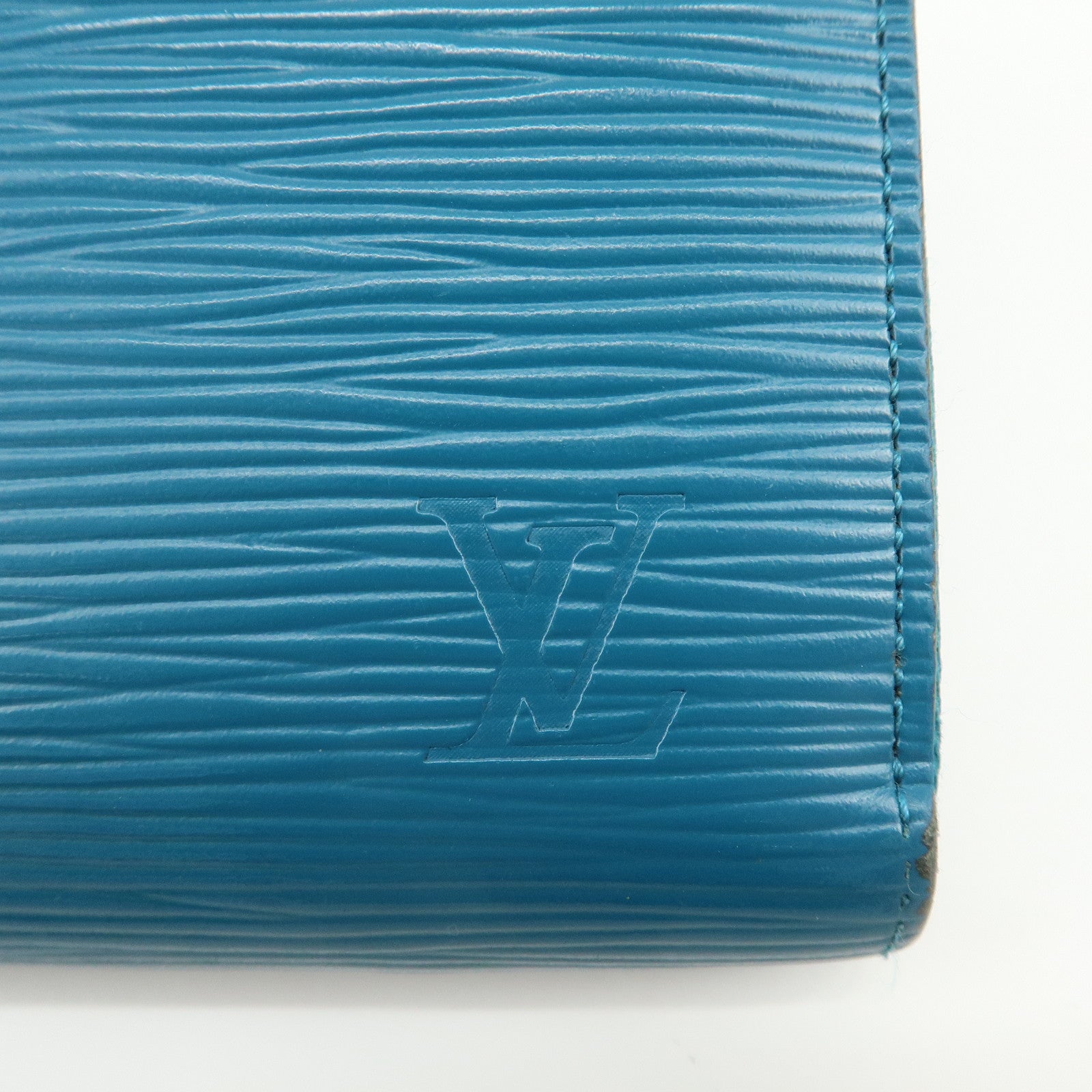 Louis Vuitton Epi Leather Zippy Long Wallet Cyan M60311