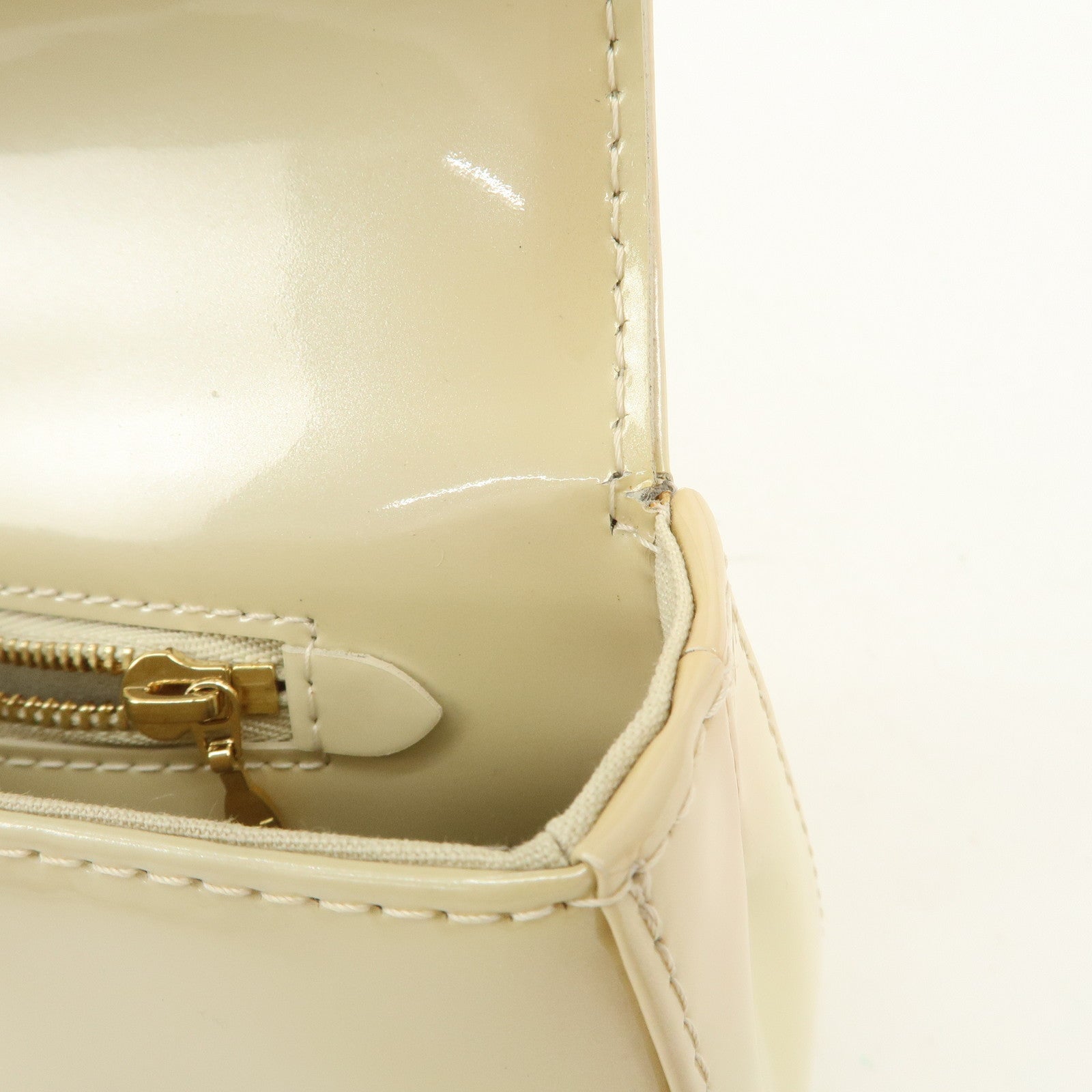 Louis Vuitton Pochette Sobie Clutch Bag Blanccorail M93489 Used
